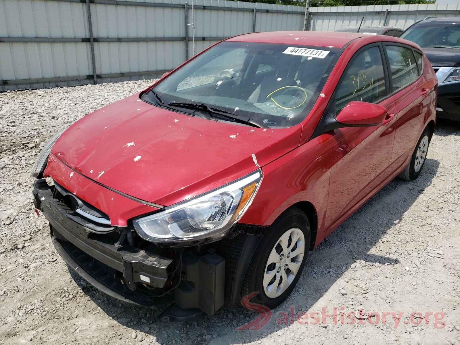 KMHCT5AE5GU266852 2016 HYUNDAI ACCENT