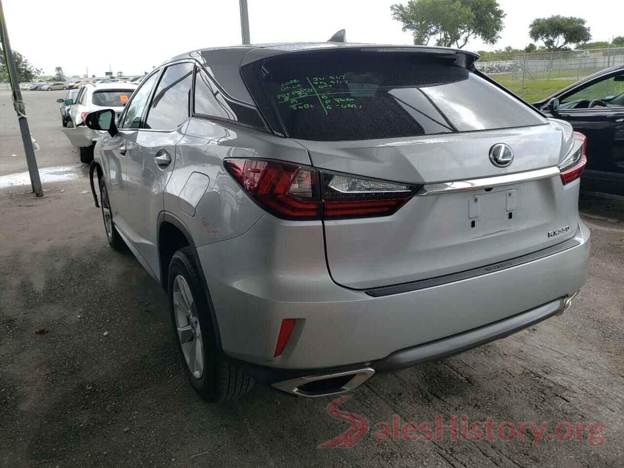 2T2ZZMCA3HC089827 2017 LEXUS RX350