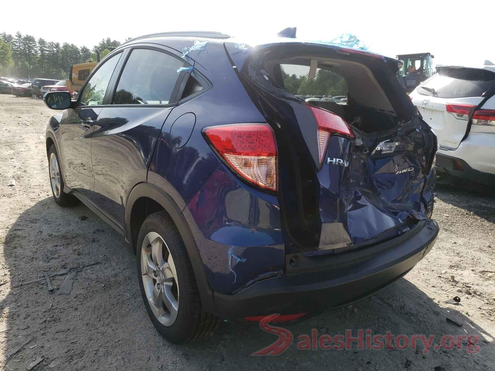 3CZRU6H73HM717334 2017 HONDA HR-V