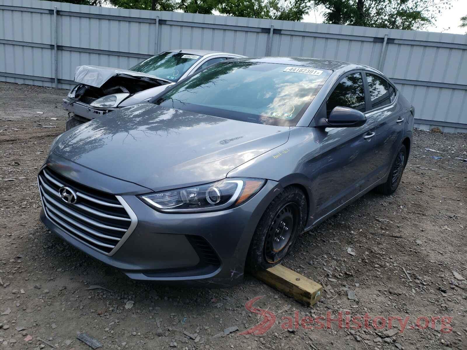 5NPD74LF0JH260665 2018 HYUNDAI ELANTRA