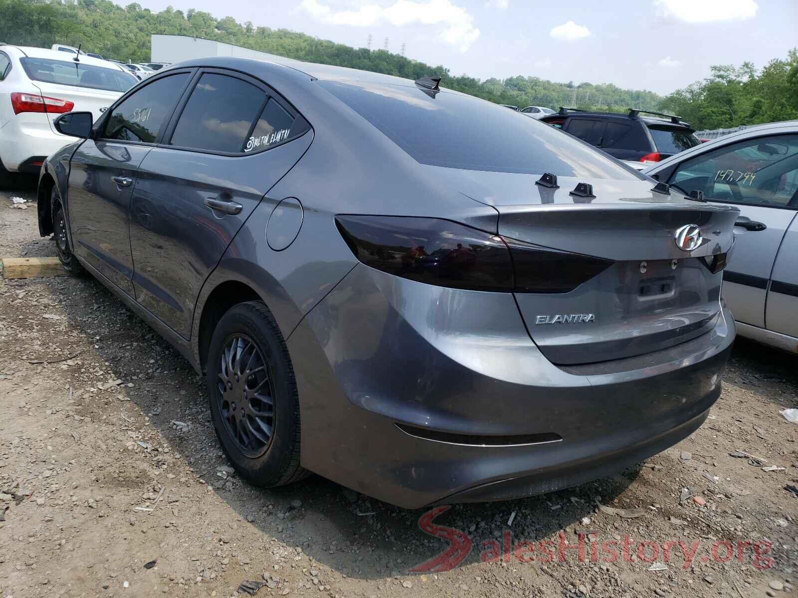 5NPD74LF0JH260665 2018 HYUNDAI ELANTRA