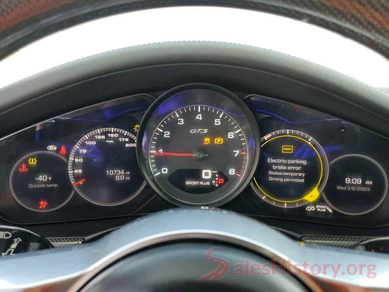 WP0AG2A76KL140255 2019 PORSCHE PANAMERA