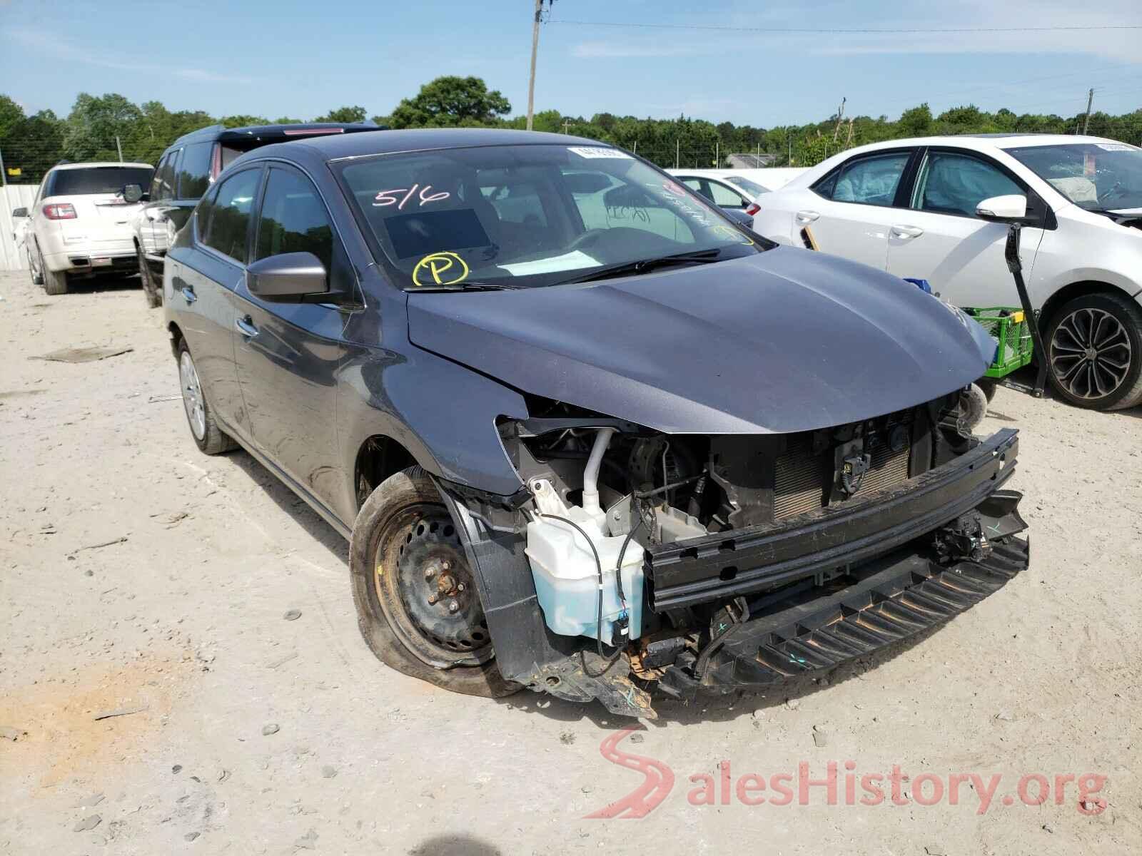 3N1AB7AP5KY444165 2019 NISSAN SENTRA