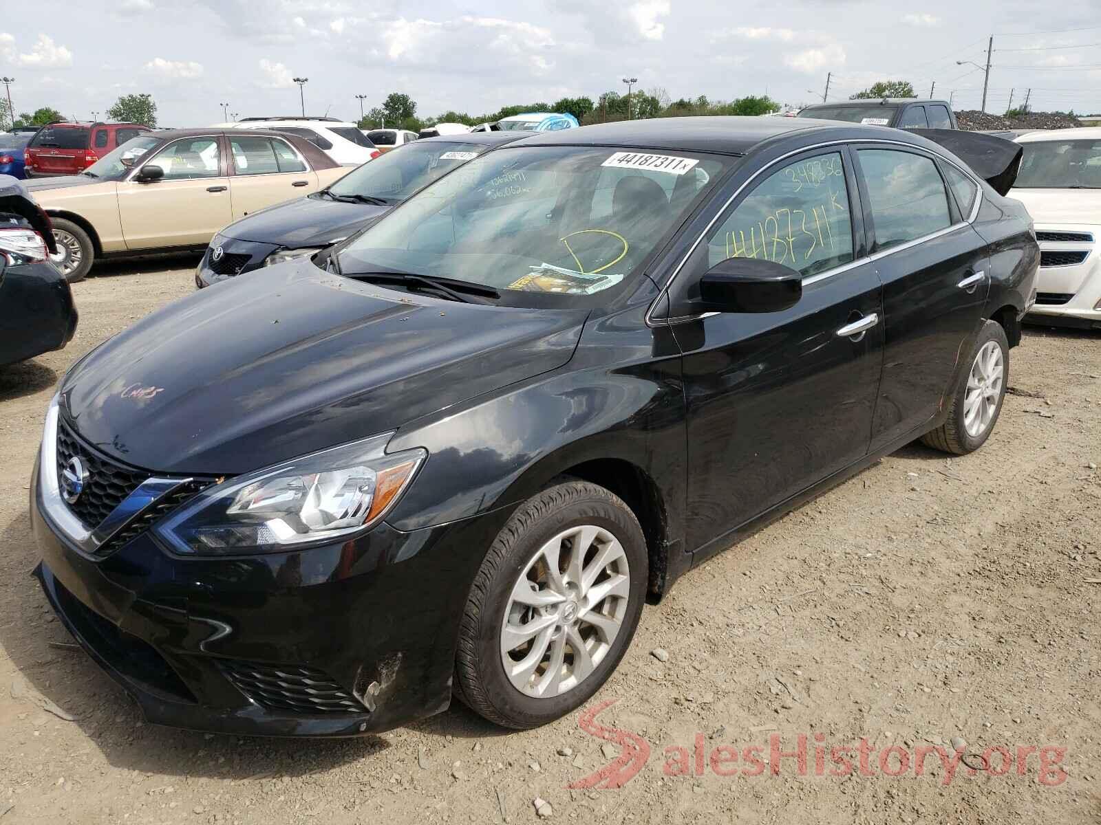 3N1AB7AP8KY348336 2019 NISSAN SENTRA