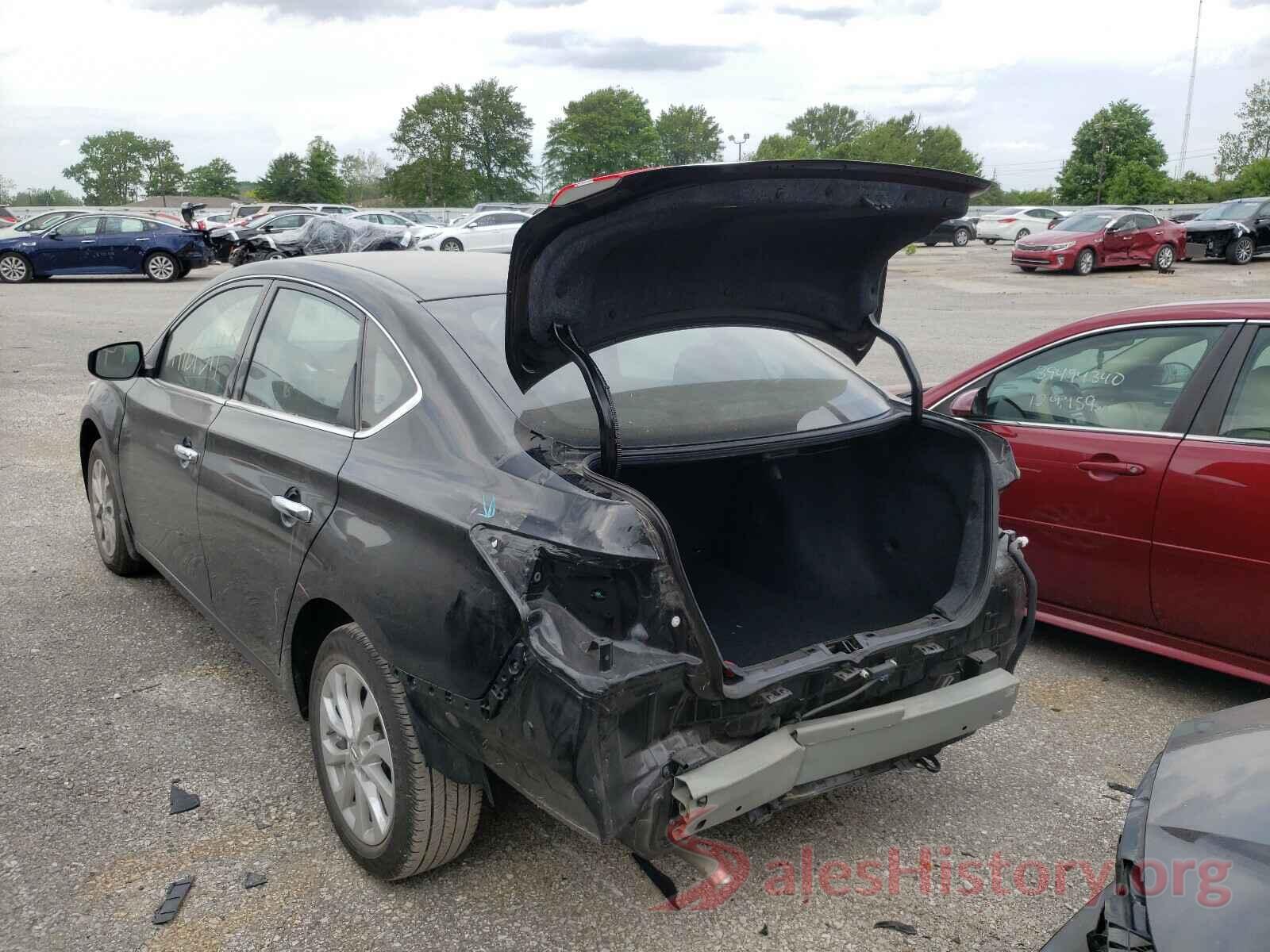 3N1AB7AP8KY348336 2019 NISSAN SENTRA