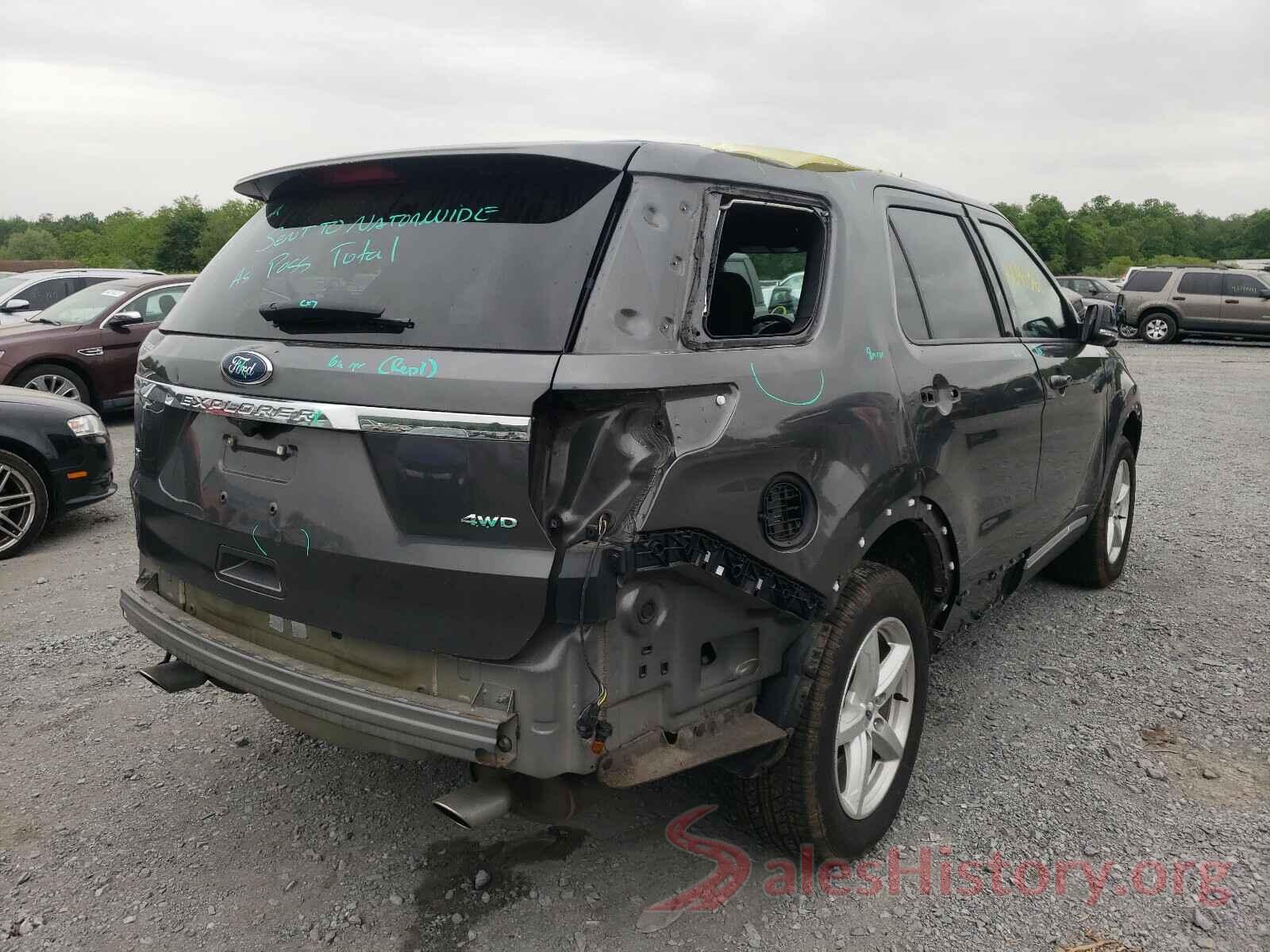 1FM5K8D87HGD73890 2017 FORD EXPLORER