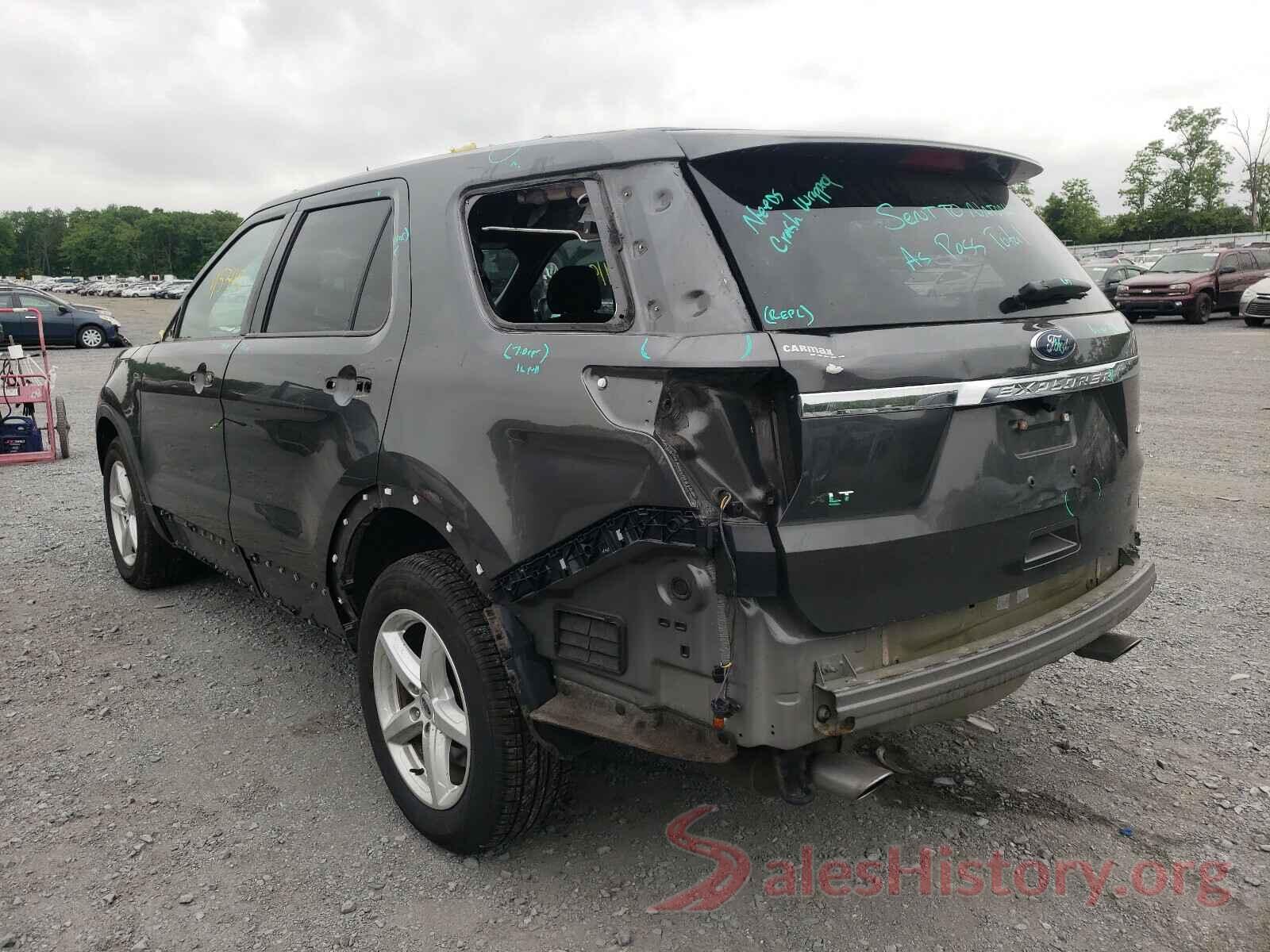 1FM5K8D87HGD73890 2017 FORD EXPLORER