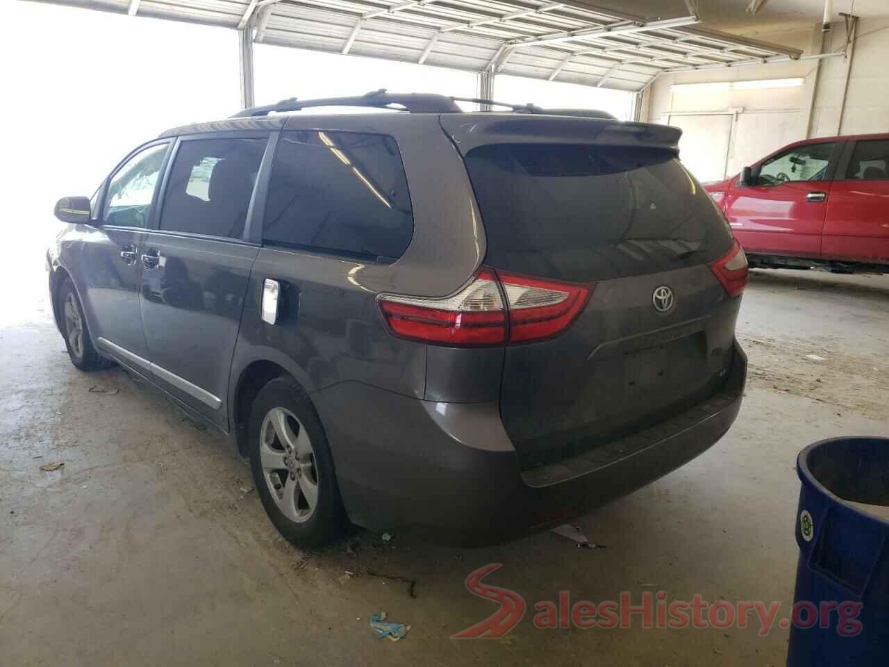 5TDKZ3DC7HS811145 2017 TOYOTA SIENNA