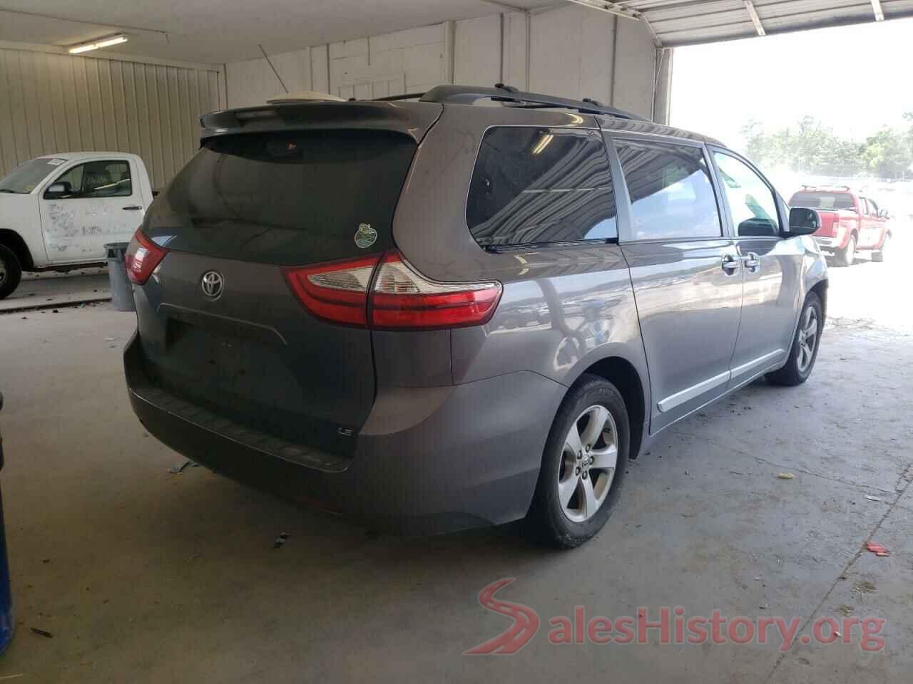 5TDKZ3DC7HS811145 2017 TOYOTA SIENNA