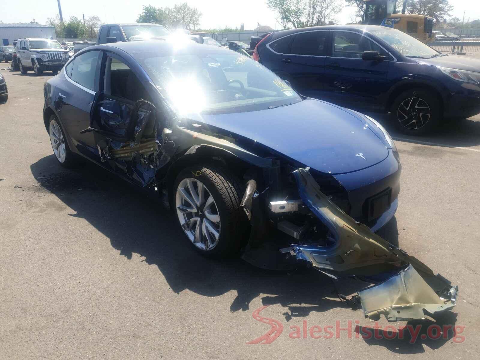 5YJ3E1EA3KF402198 2019 TESLA MODEL 3