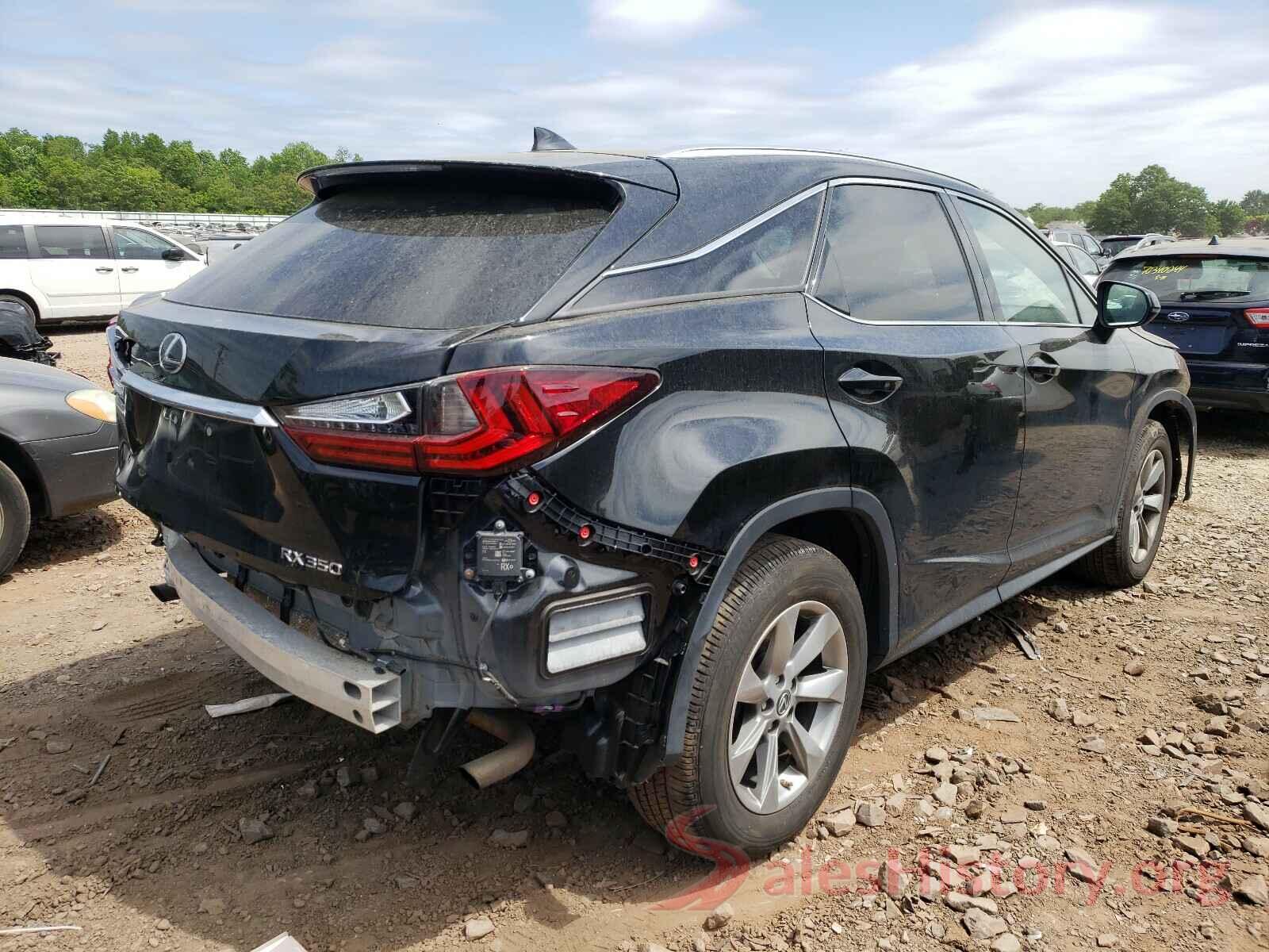 2T2BZMCA9KC201152 2019 LEXUS RX350