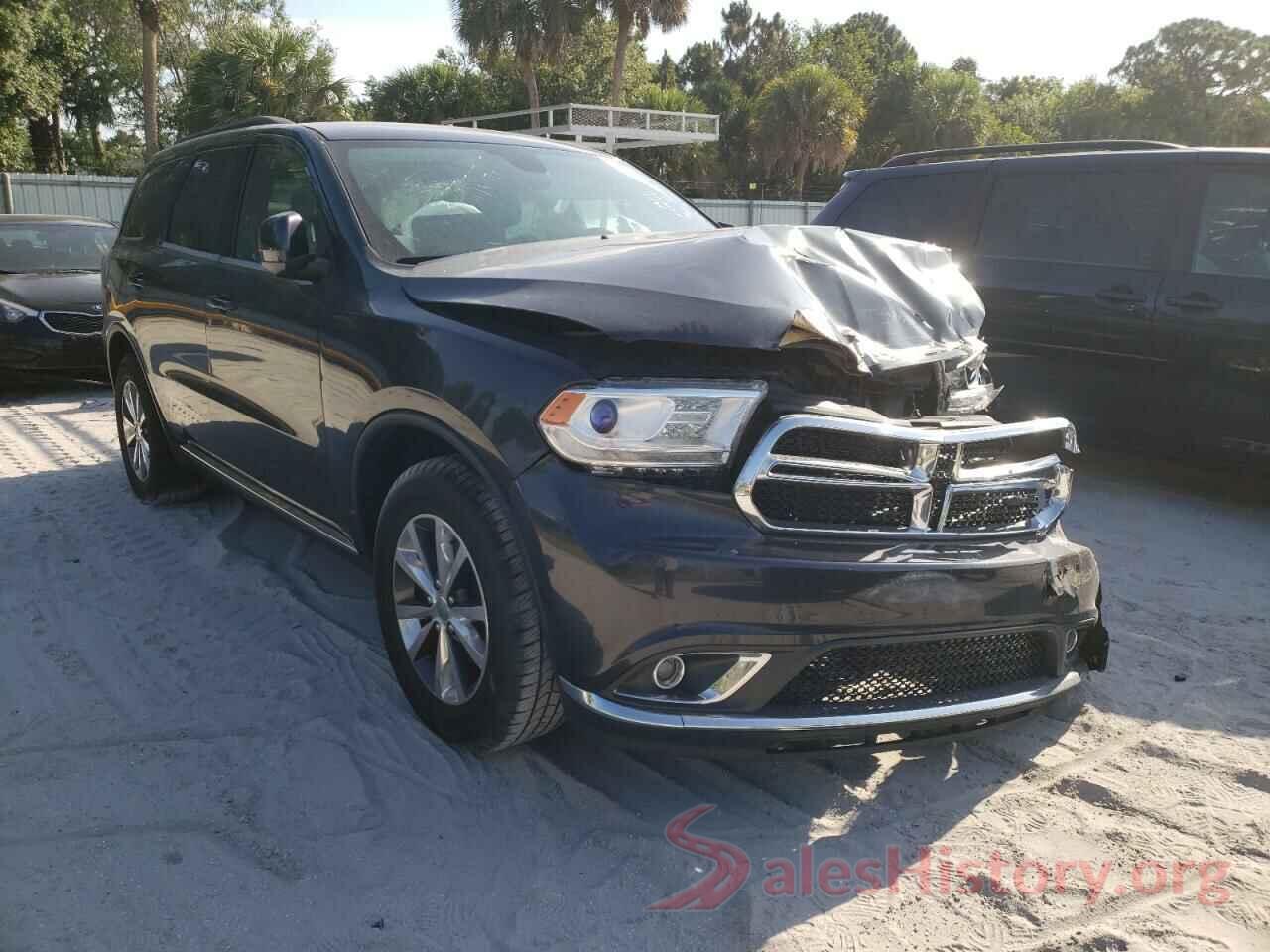 1C4RDHDG8GC322220 2016 DODGE DURANGO