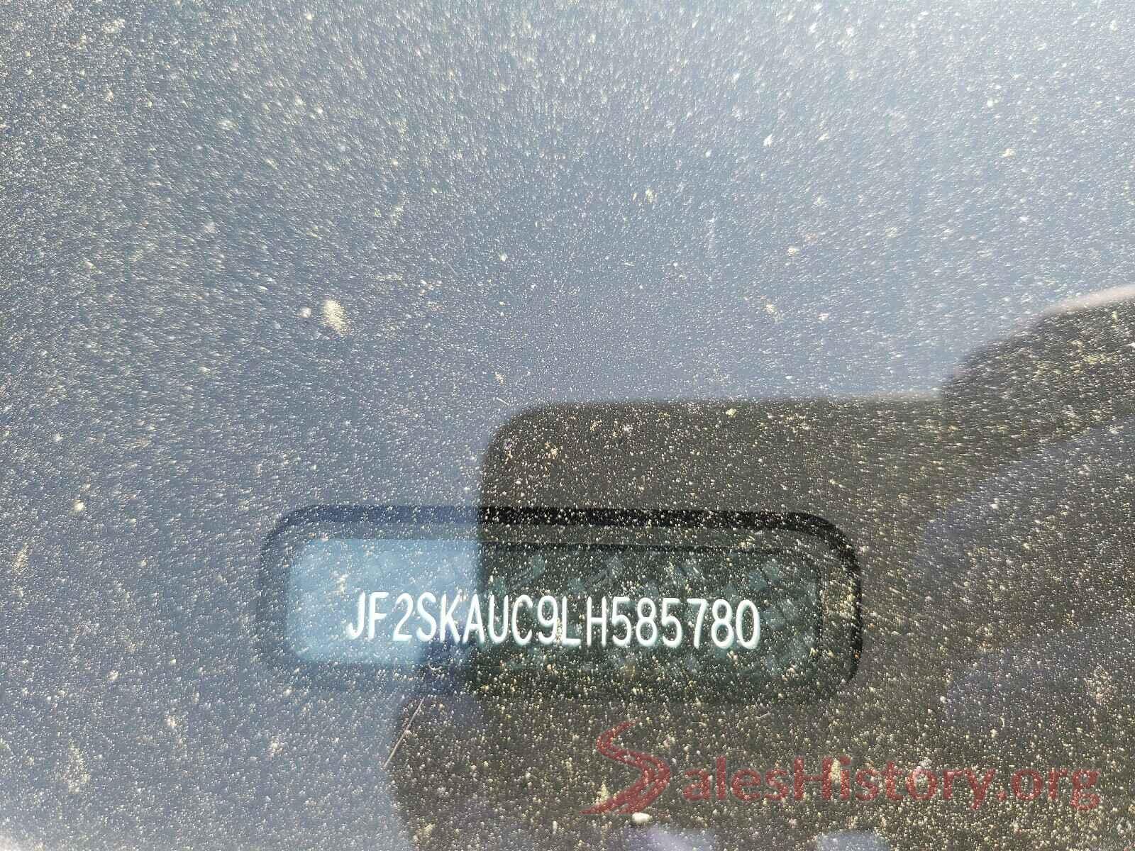 JF2SKAUC9LH585780 2020 SUBARU FORESTER