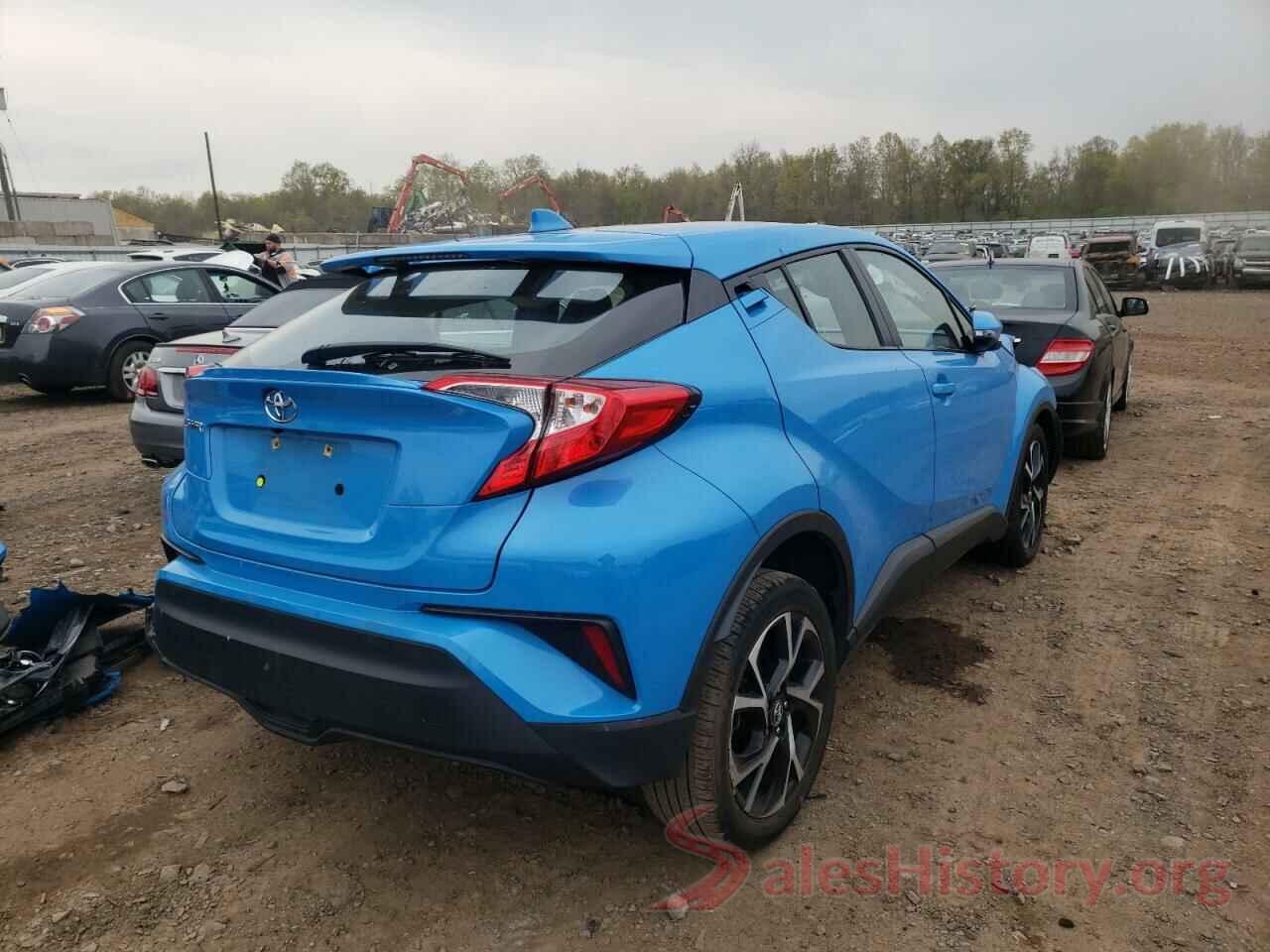 NMTKHMBX7KR072301 2019 TOYOTA C-HR