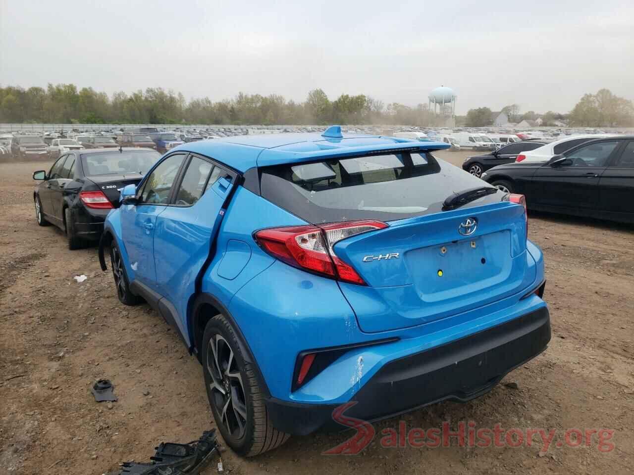 NMTKHMBX7KR072301 2019 TOYOTA C-HR