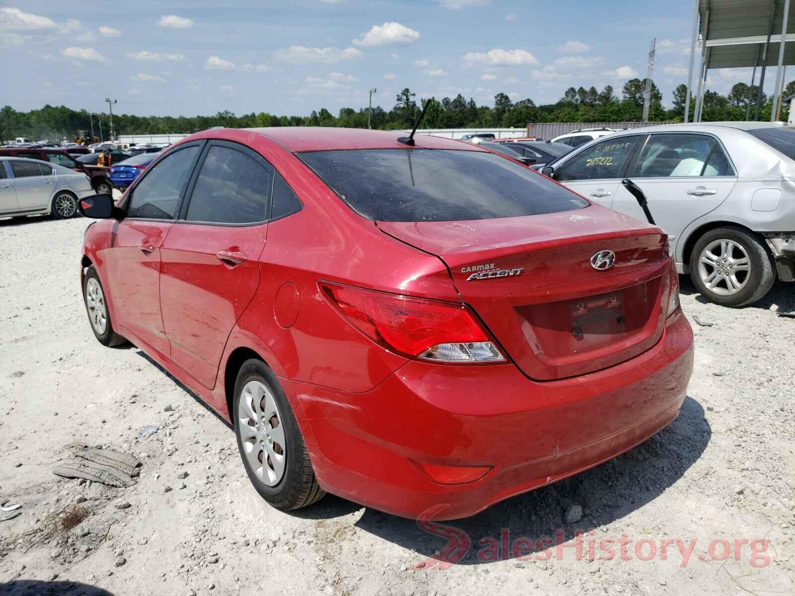 KMHCT4AE4GU989862 2016 HYUNDAI ACCENT