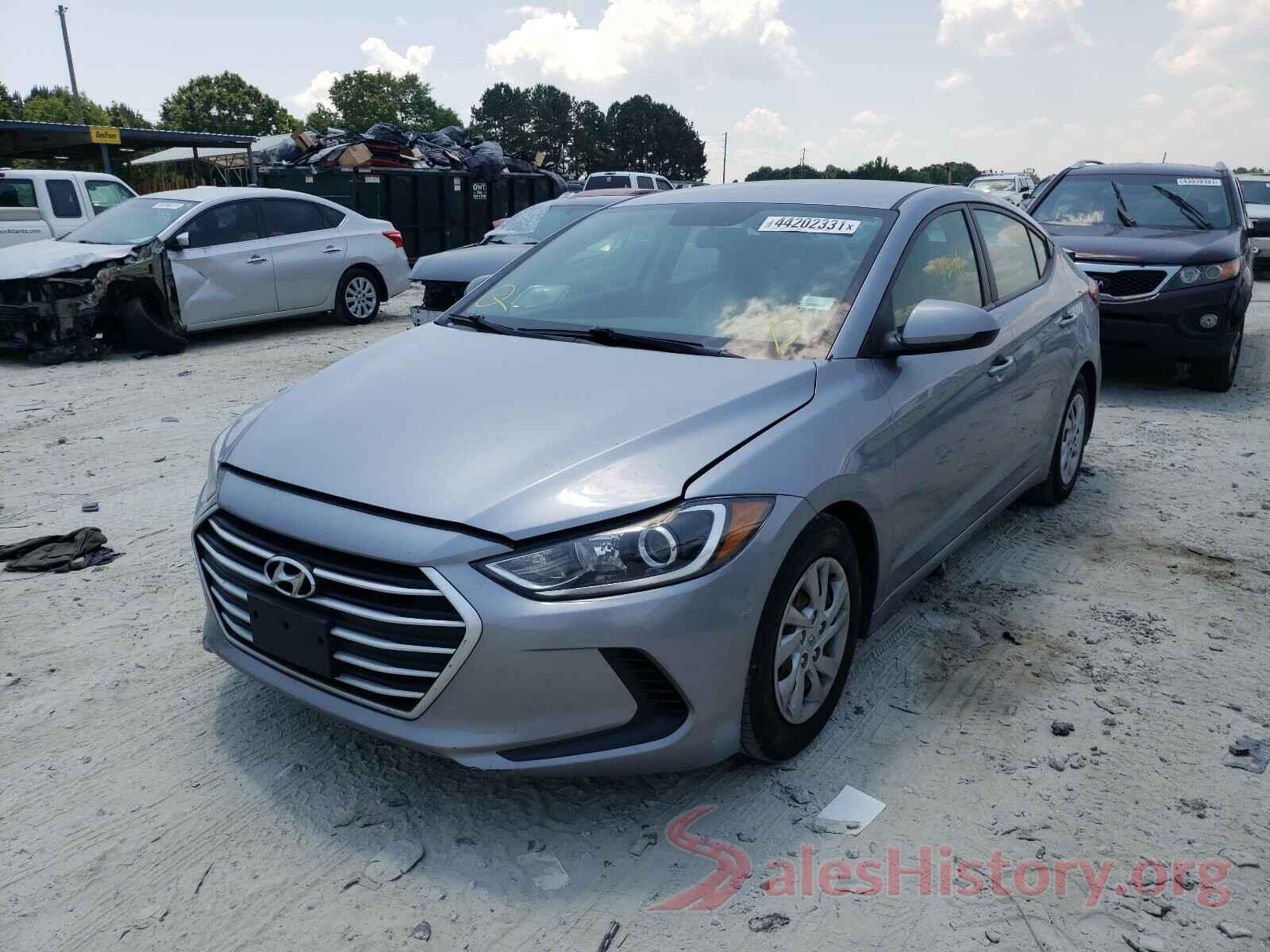 5NPD74LF1HH164148 2017 HYUNDAI ELANTRA