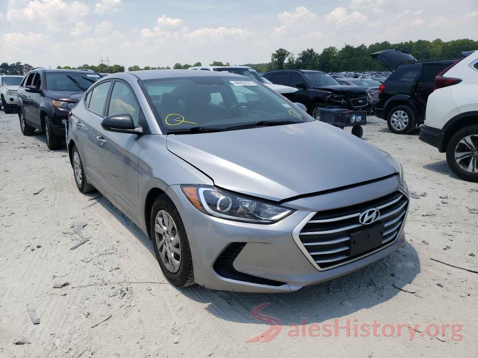 5NPD74LF1HH164148 2017 HYUNDAI ELANTRA