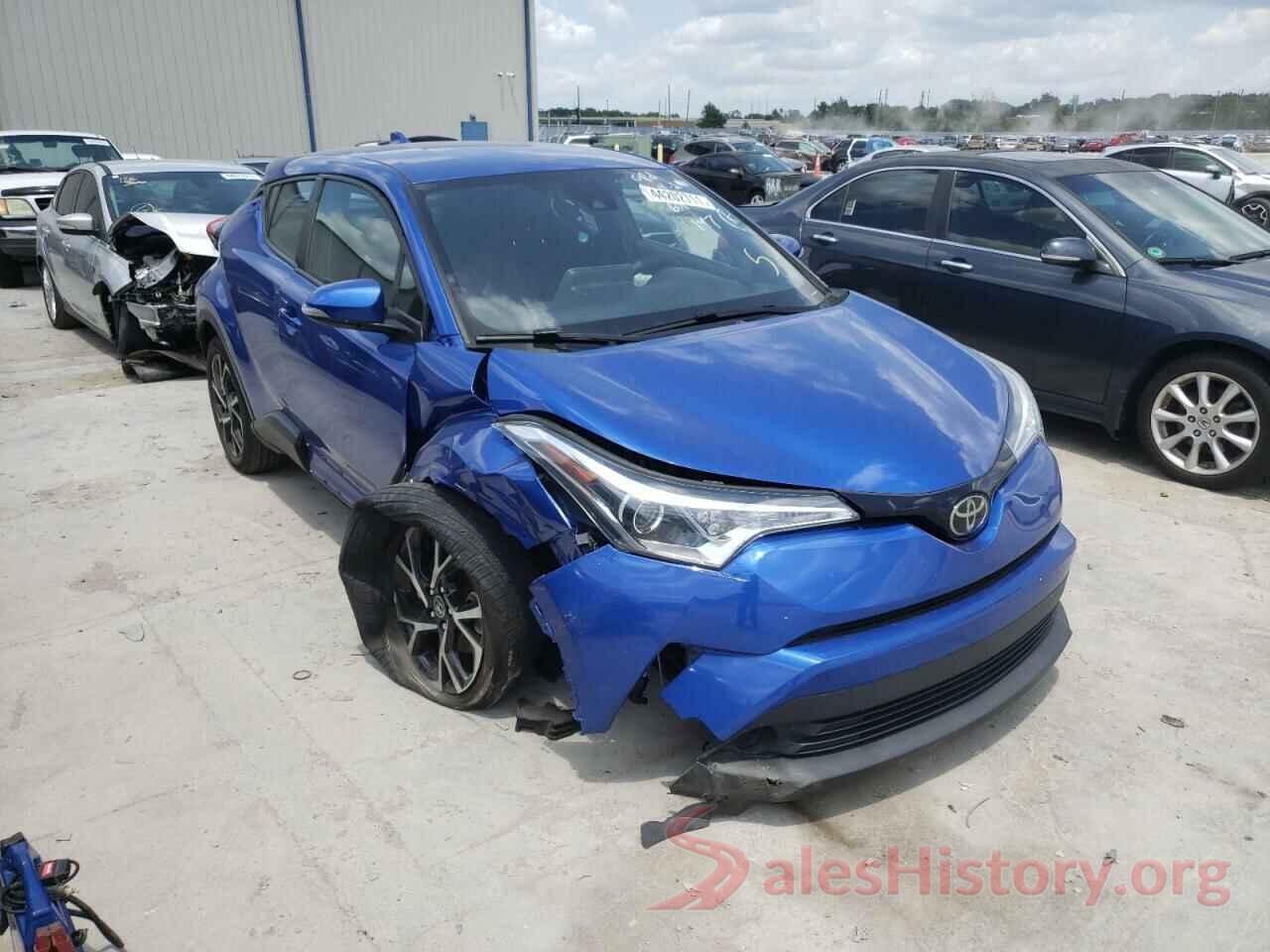 NMTKHMBX1KR076814 2019 TOYOTA C-HR