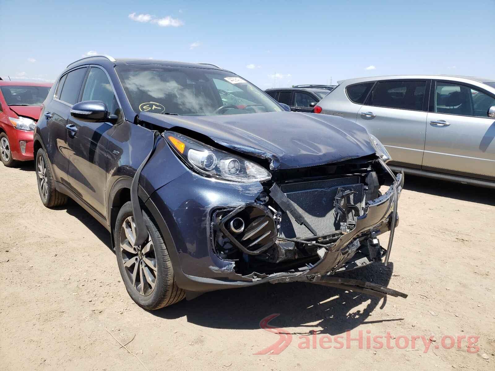 KNDPNCAC1H7255141 2017 KIA SPORTAGE