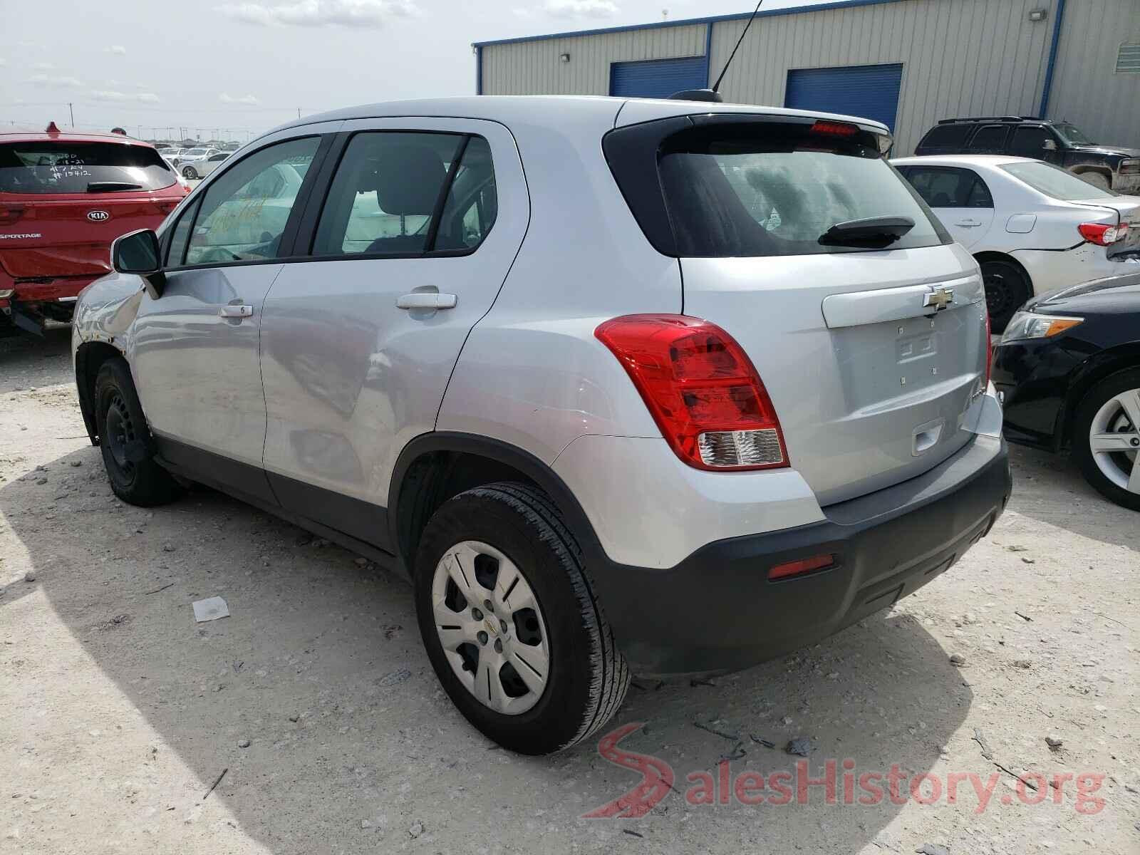 KL7CJKSB5GB758934 2016 CHEVROLET TRAX