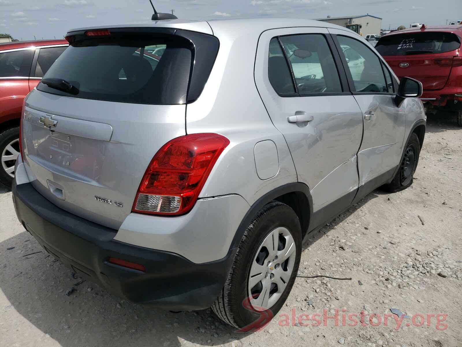 KL7CJKSB5GB758934 2016 CHEVROLET TRAX