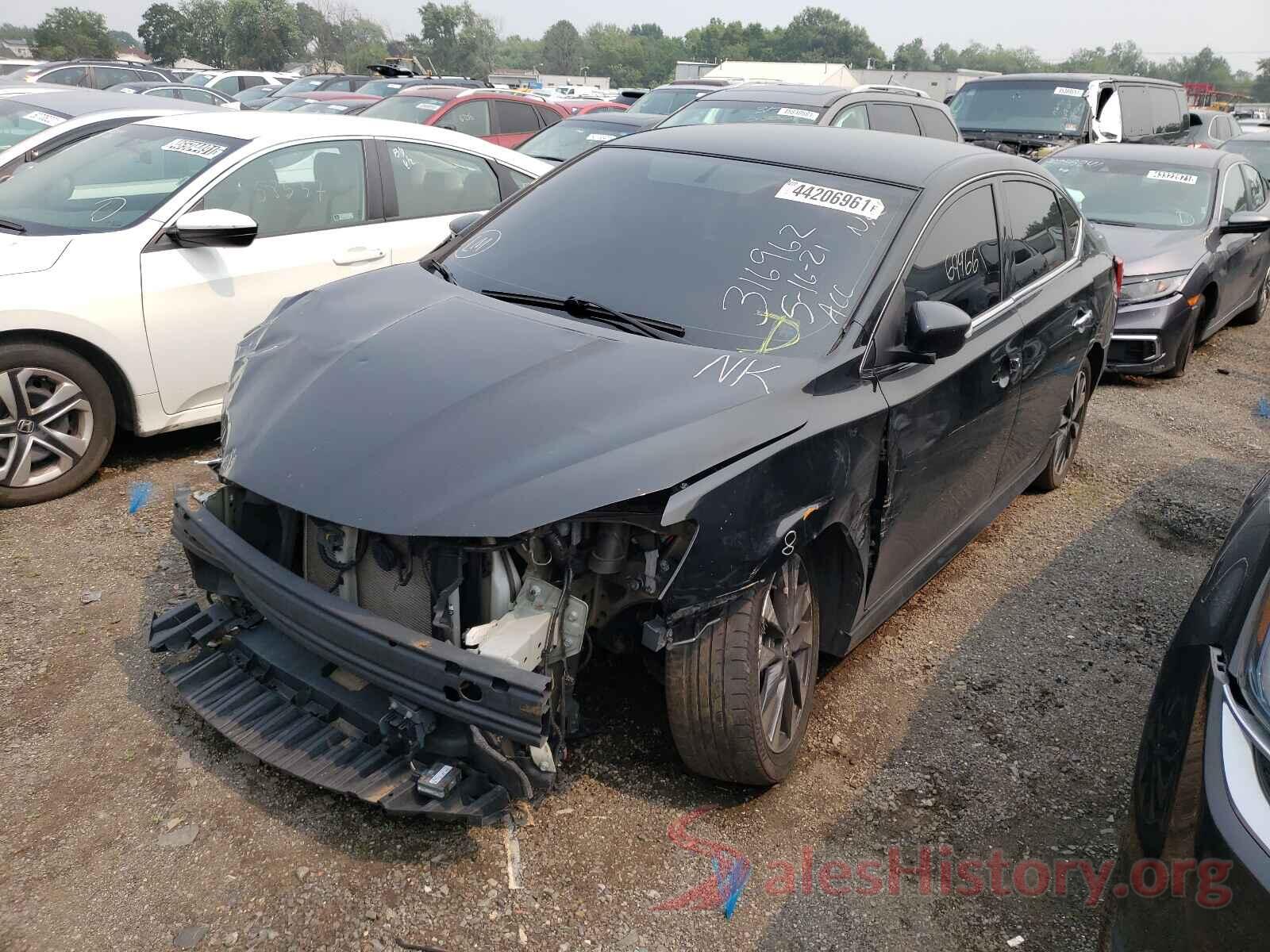 3N1AB7AP6KY310409 2019 NISSAN SENTRA