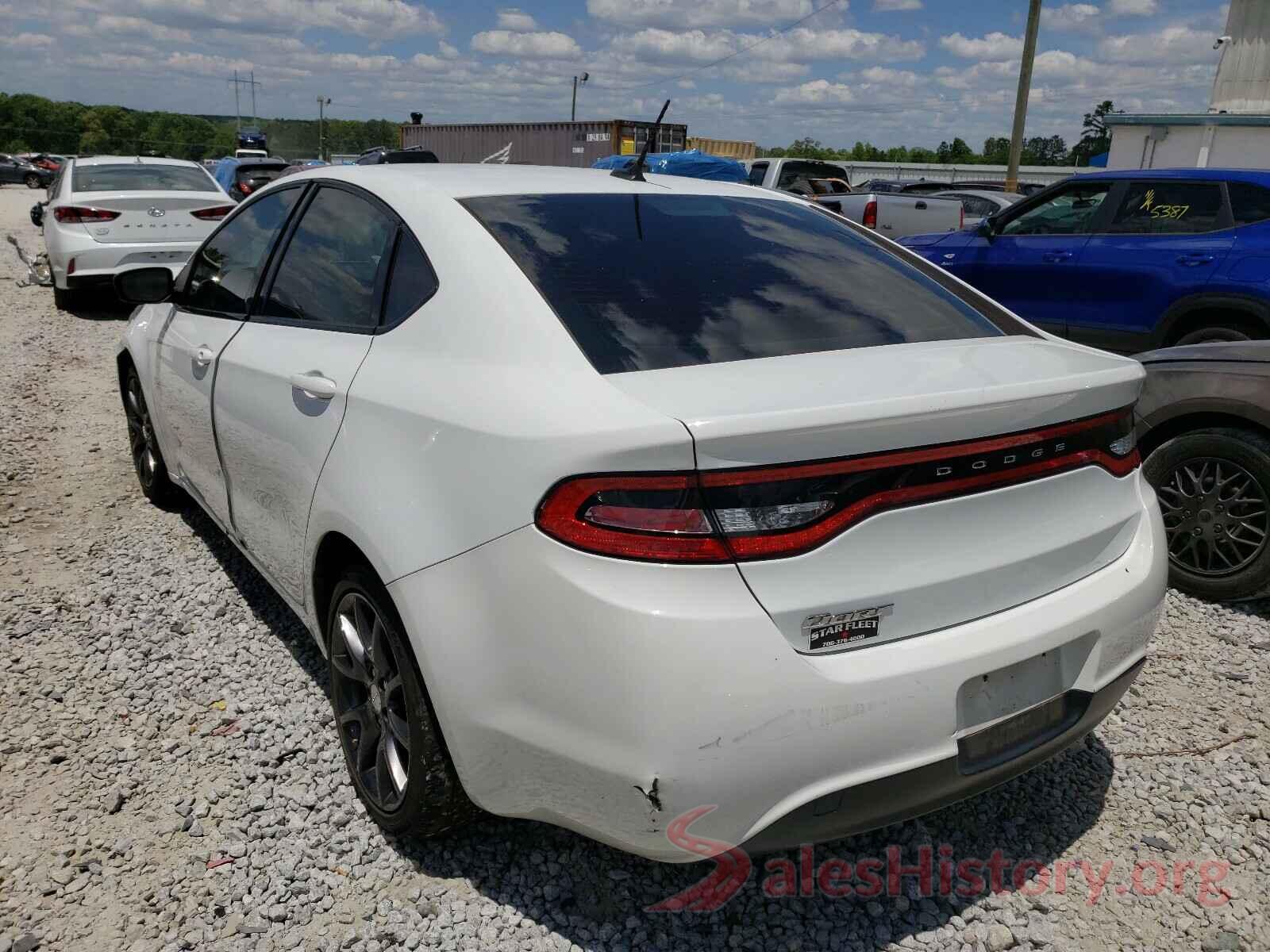 1C3CDFAA7GD585100 2016 DODGE DART