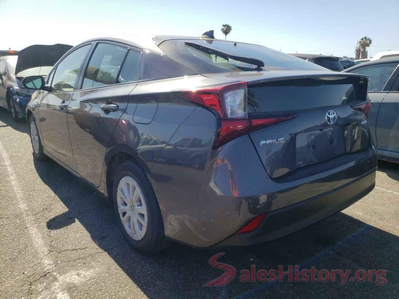 JTDKARFUXK3082891 2019 TOYOTA PRIUS