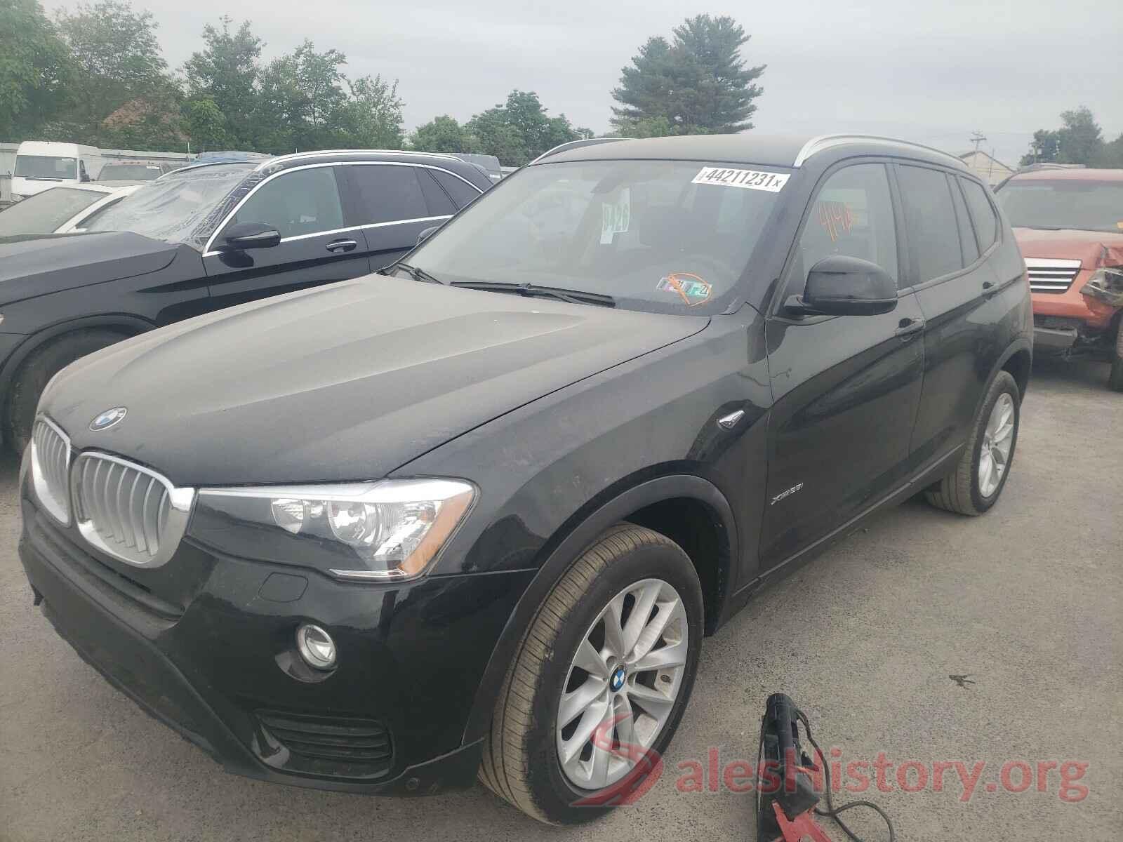 5UXWX9C30H0T18257 2017 BMW X3