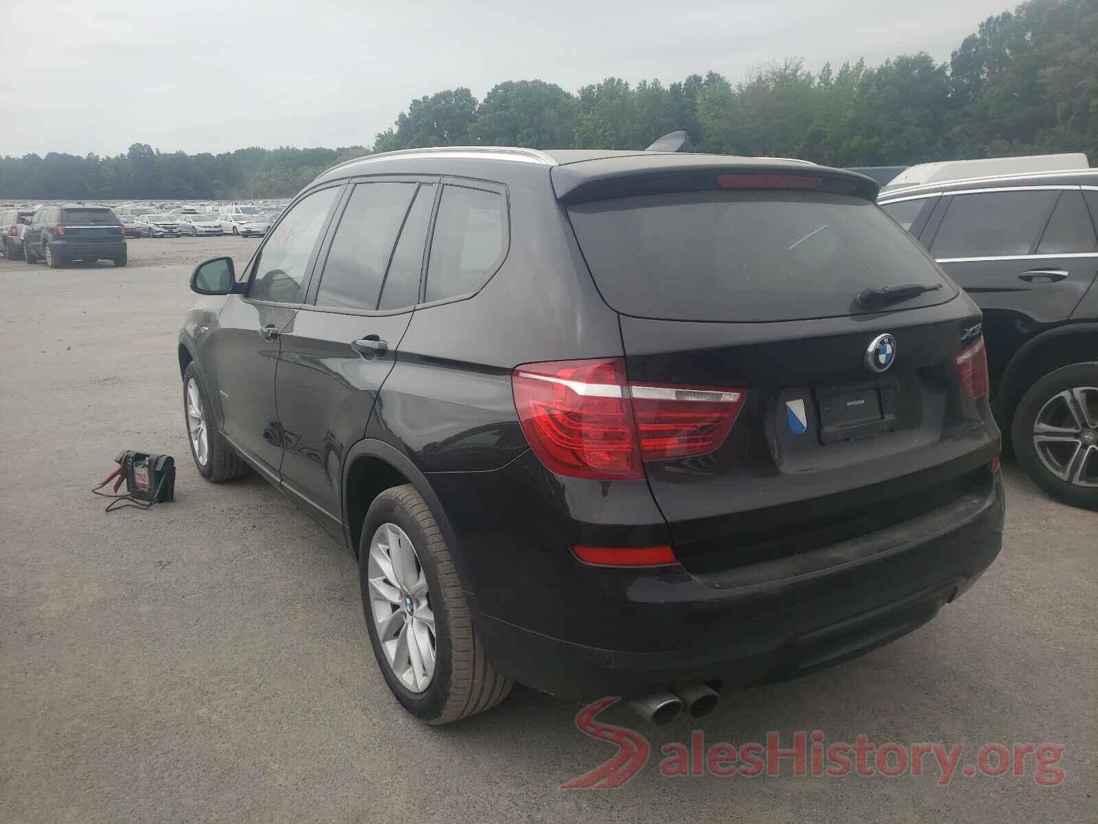 5UXWX9C30H0T18257 2017 BMW X3