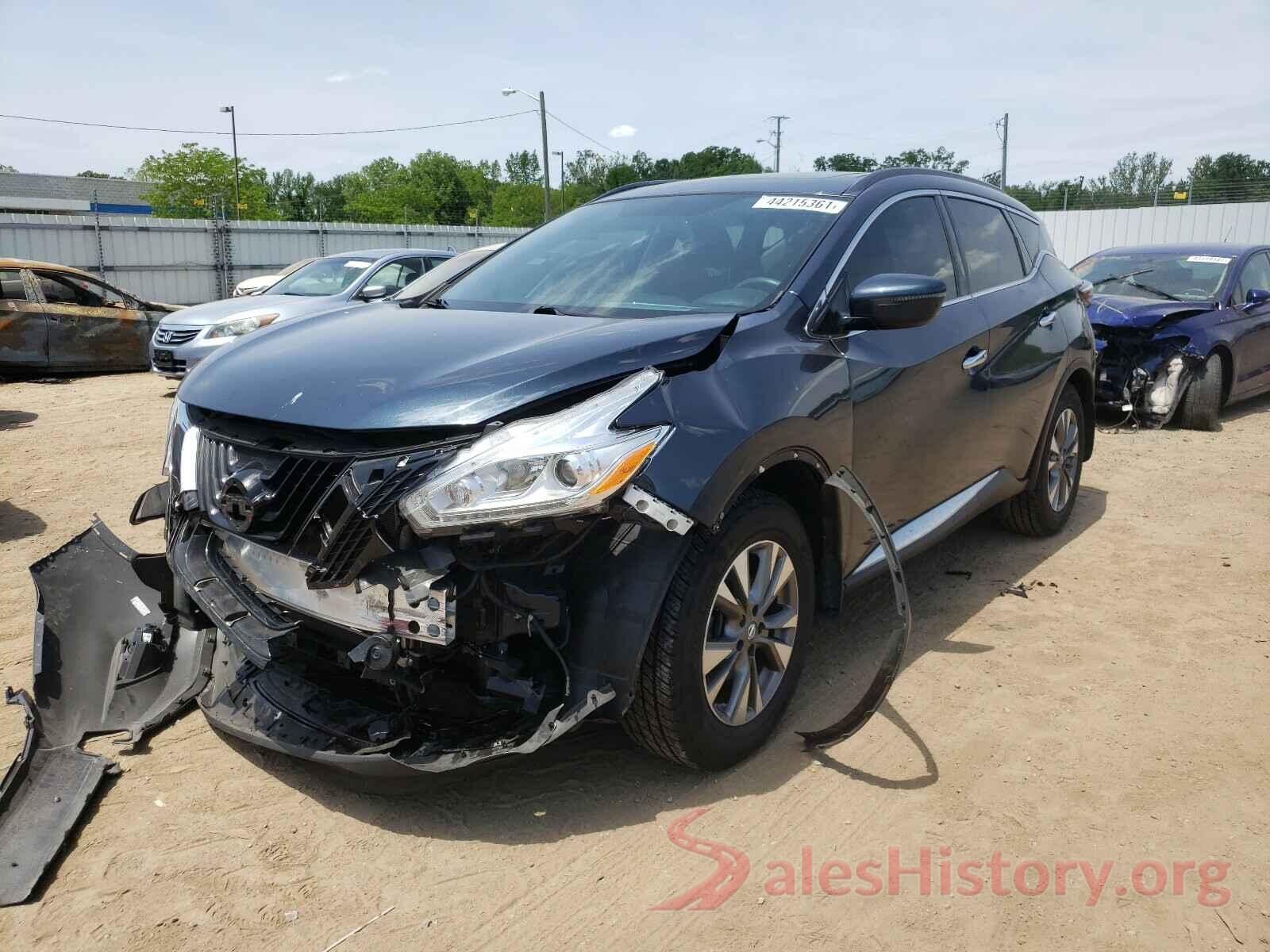 5N1AZ2MG3HN125761 2017 NISSAN MURANO