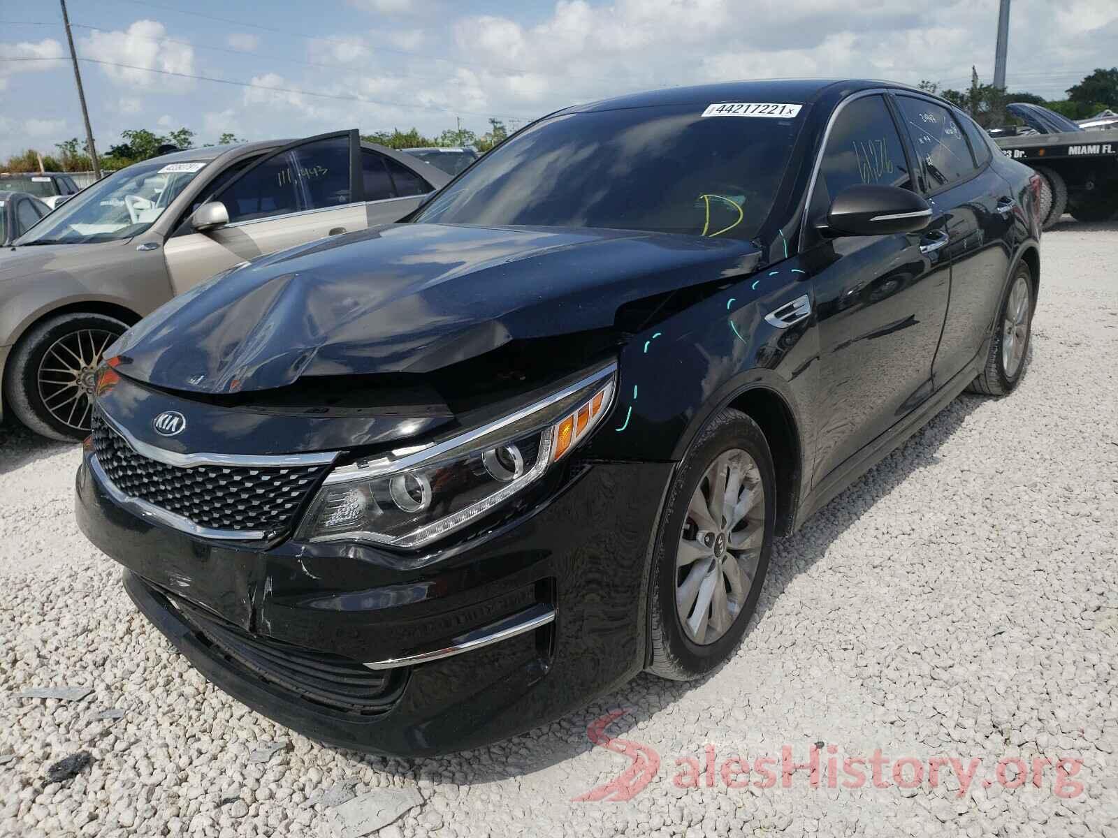 5XXGU4L34GG095610 2016 KIA OPTIMA