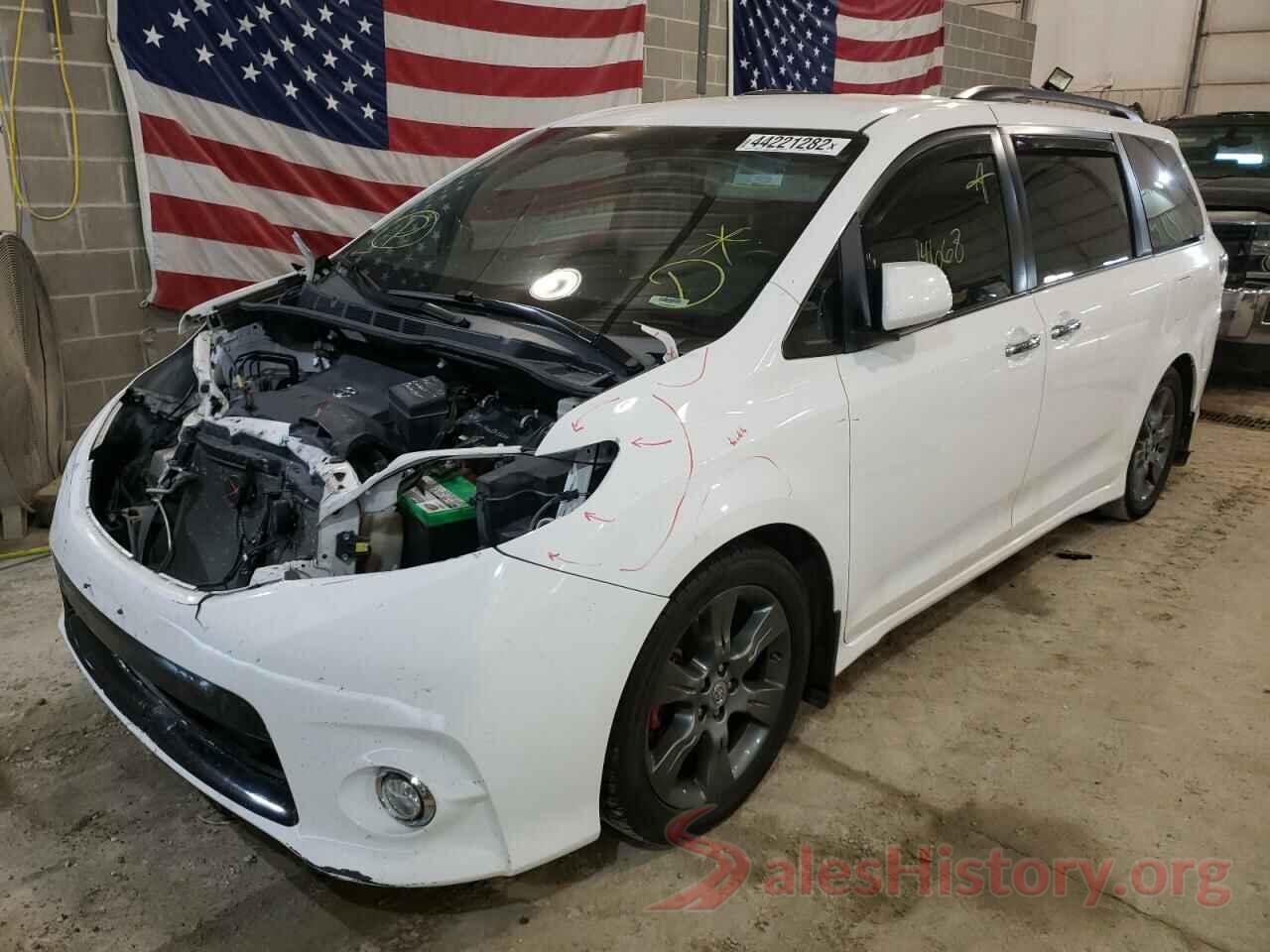 5TDXK3DC6FS632215 2015 TOYOTA SIENNA