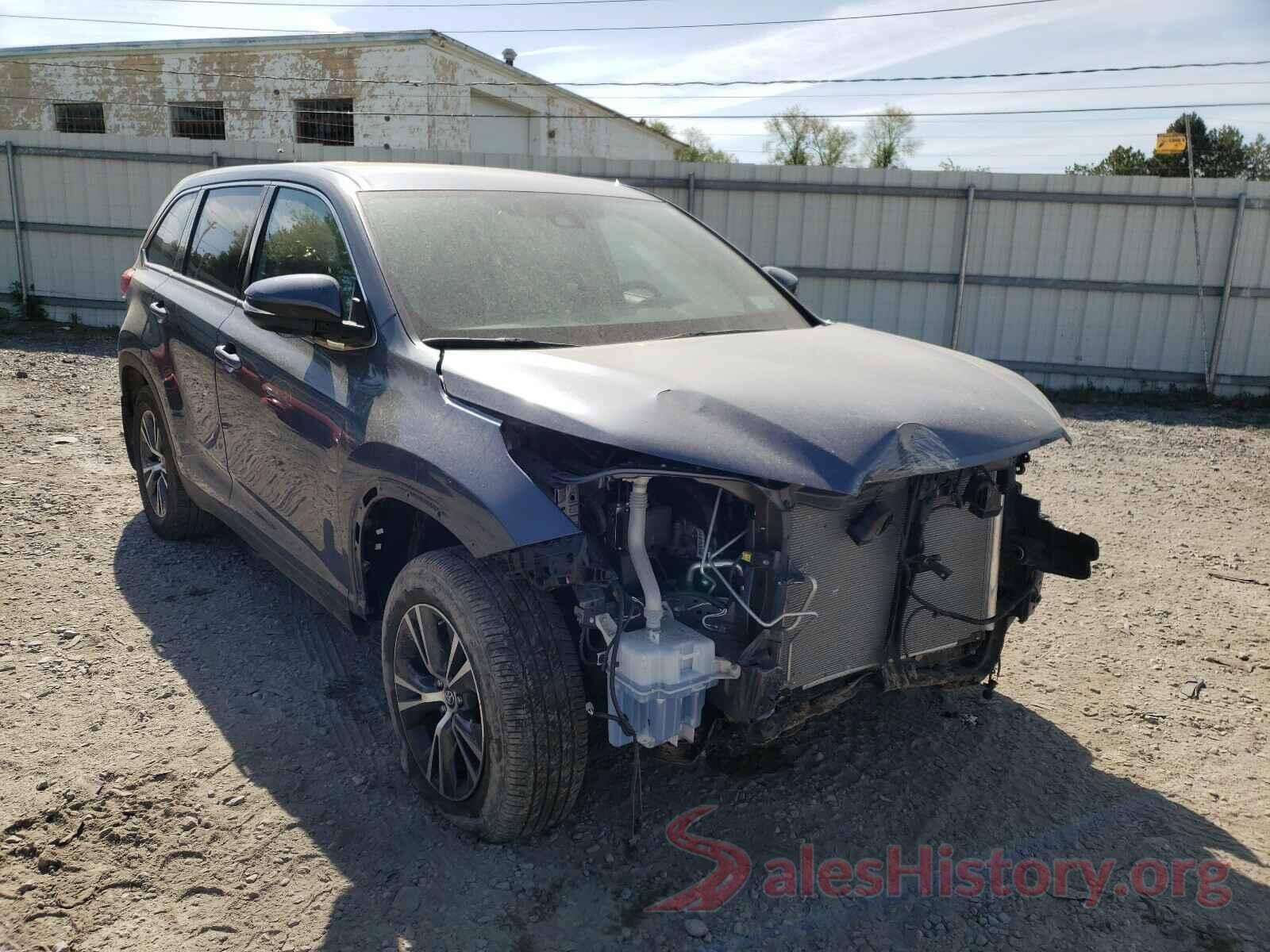 5TDBZRFH7KS931160 2019 TOYOTA HIGHLANDER