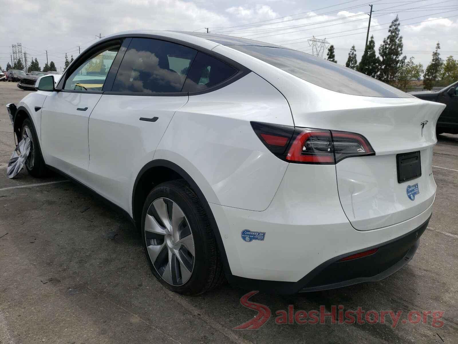 5YJYGDEE4LF054689 2020 TESLA MODEL Y