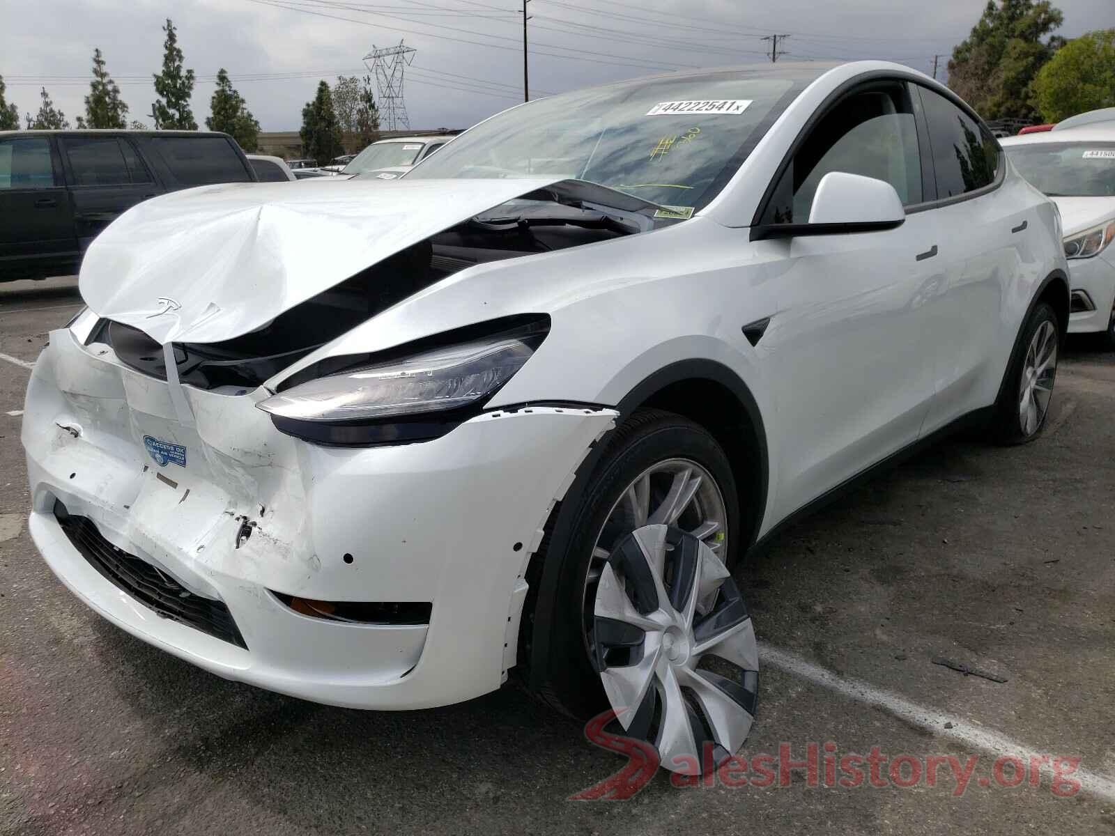 5YJYGDEE4LF054689 2020 TESLA MODEL Y