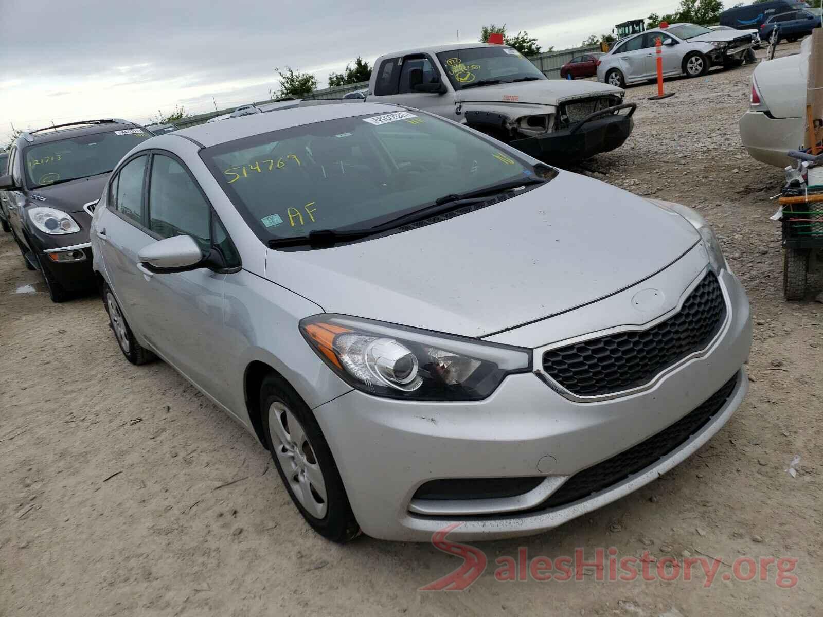 KNAFK4A61G5514769 2016 KIA FORTE