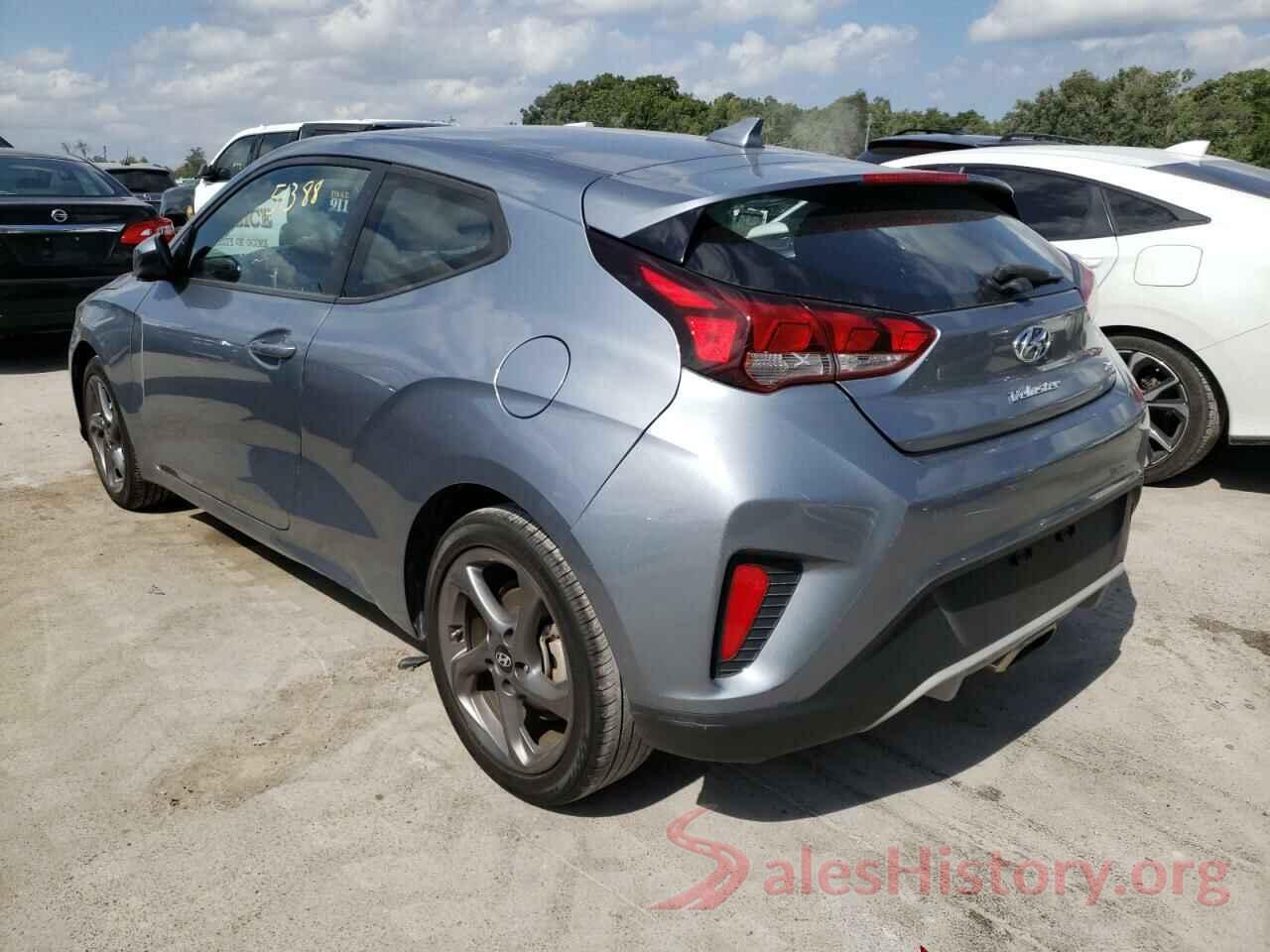 KMHTG6AF1KU017170 2019 HYUNDAI VELOSTER