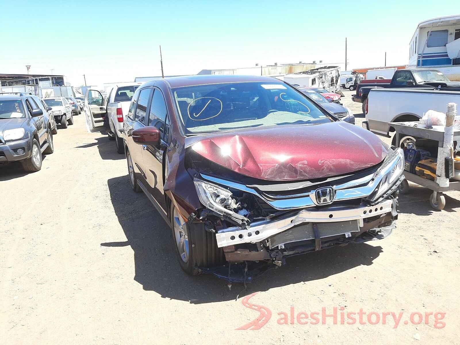 5FNRL6H77LB019315 2020 HONDA ODYSSEY