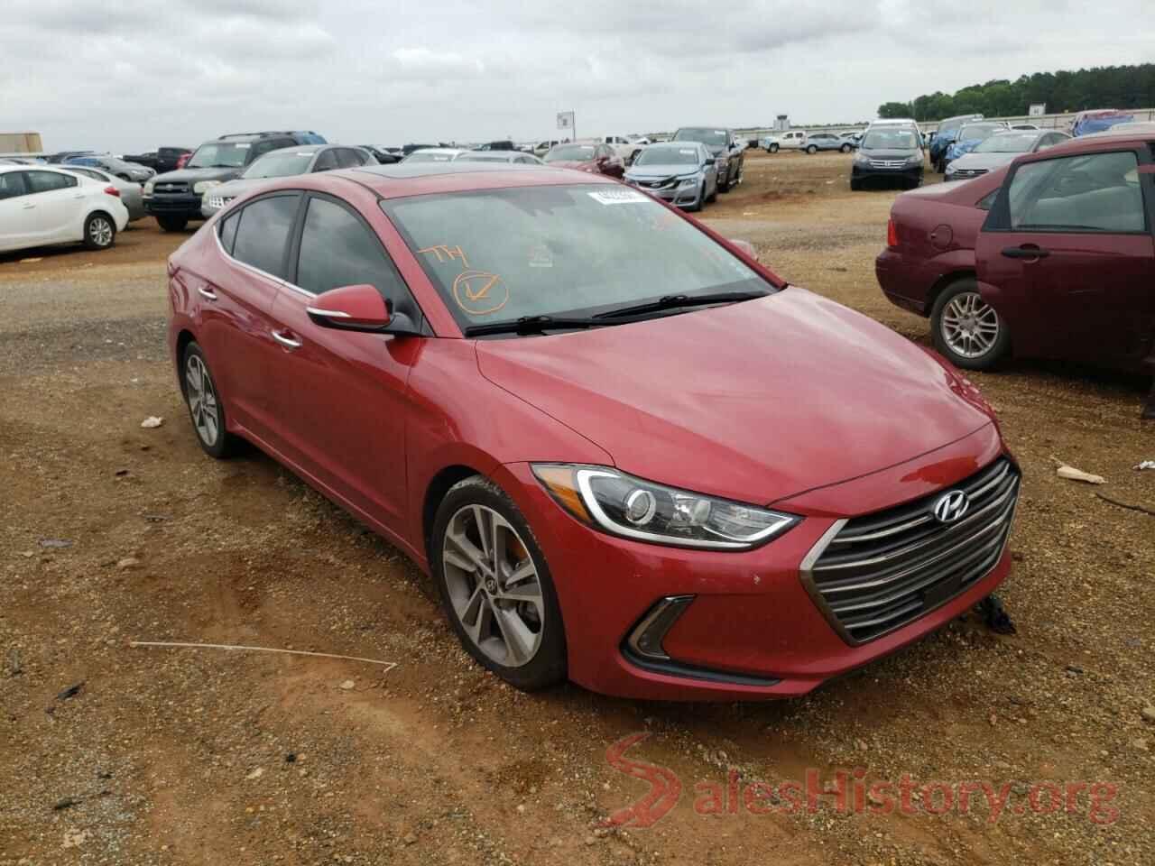 5NPD84LF2HH038247 2017 HYUNDAI ELANTRA