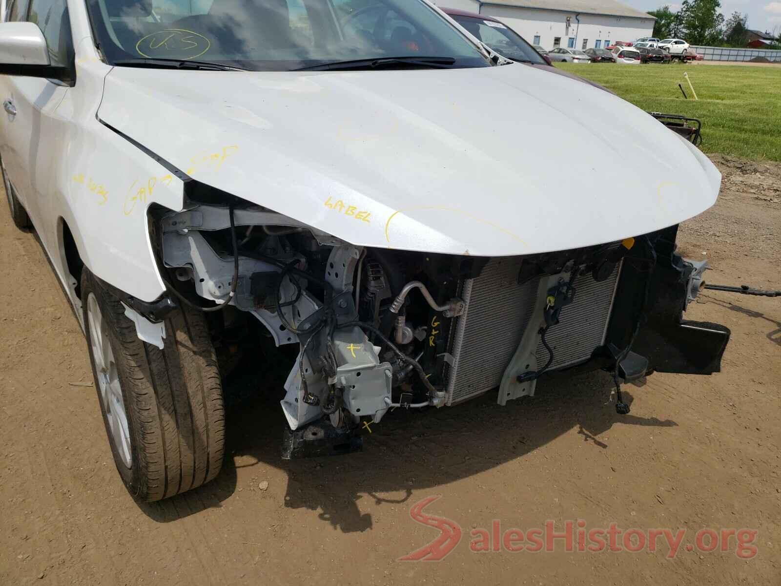 3N1AB7AP9KY403795 2019 NISSAN SENTRA