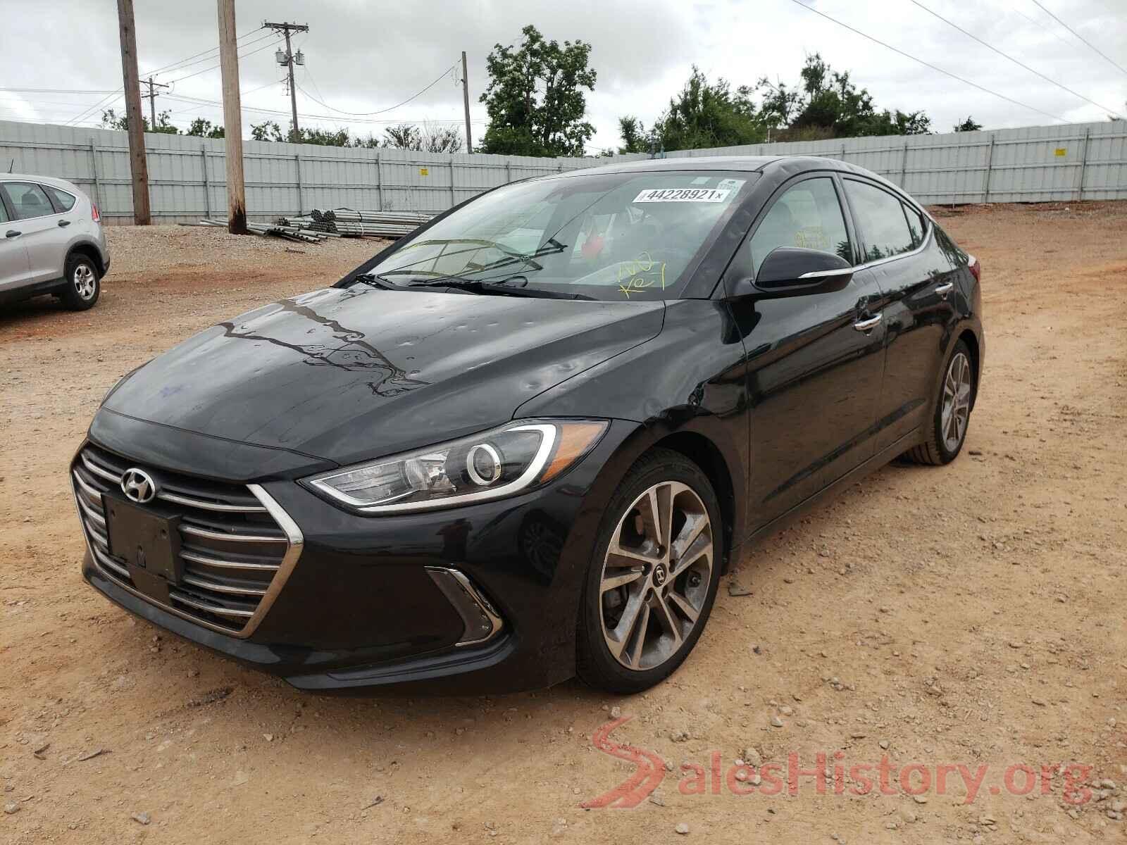 5NPD84LF9HH013541 2017 HYUNDAI ELANTRA