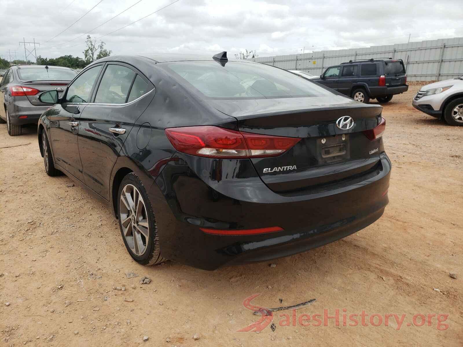 5NPD84LF9HH013541 2017 HYUNDAI ELANTRA