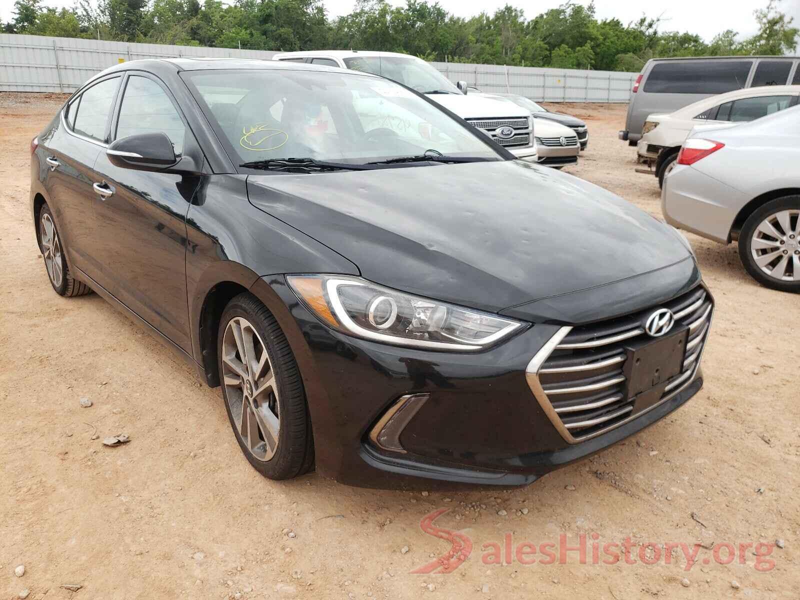 5NPD84LF9HH013541 2017 HYUNDAI ELANTRA