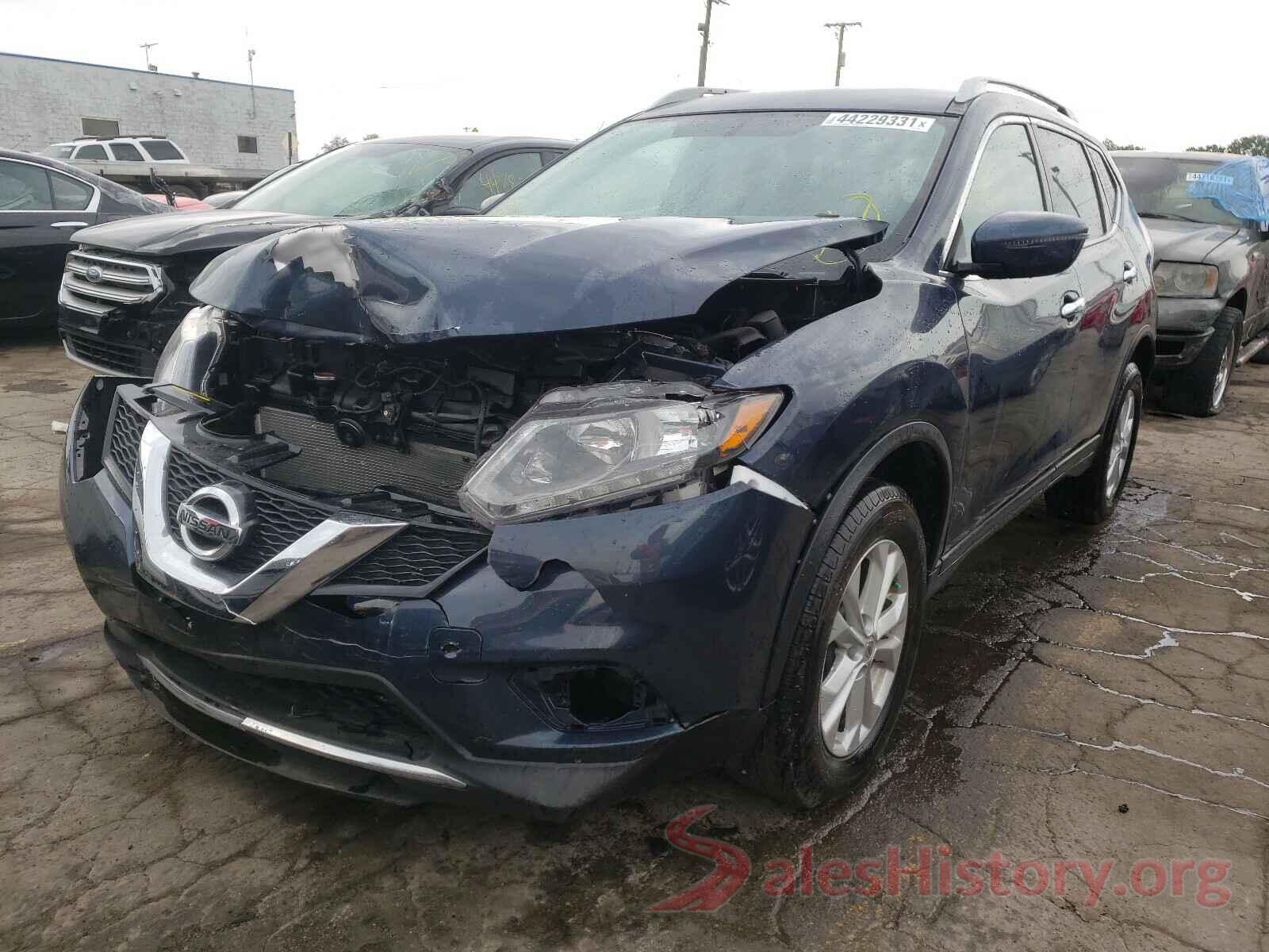 KNMAT2MV8GP680633 2016 NISSAN ROGUE