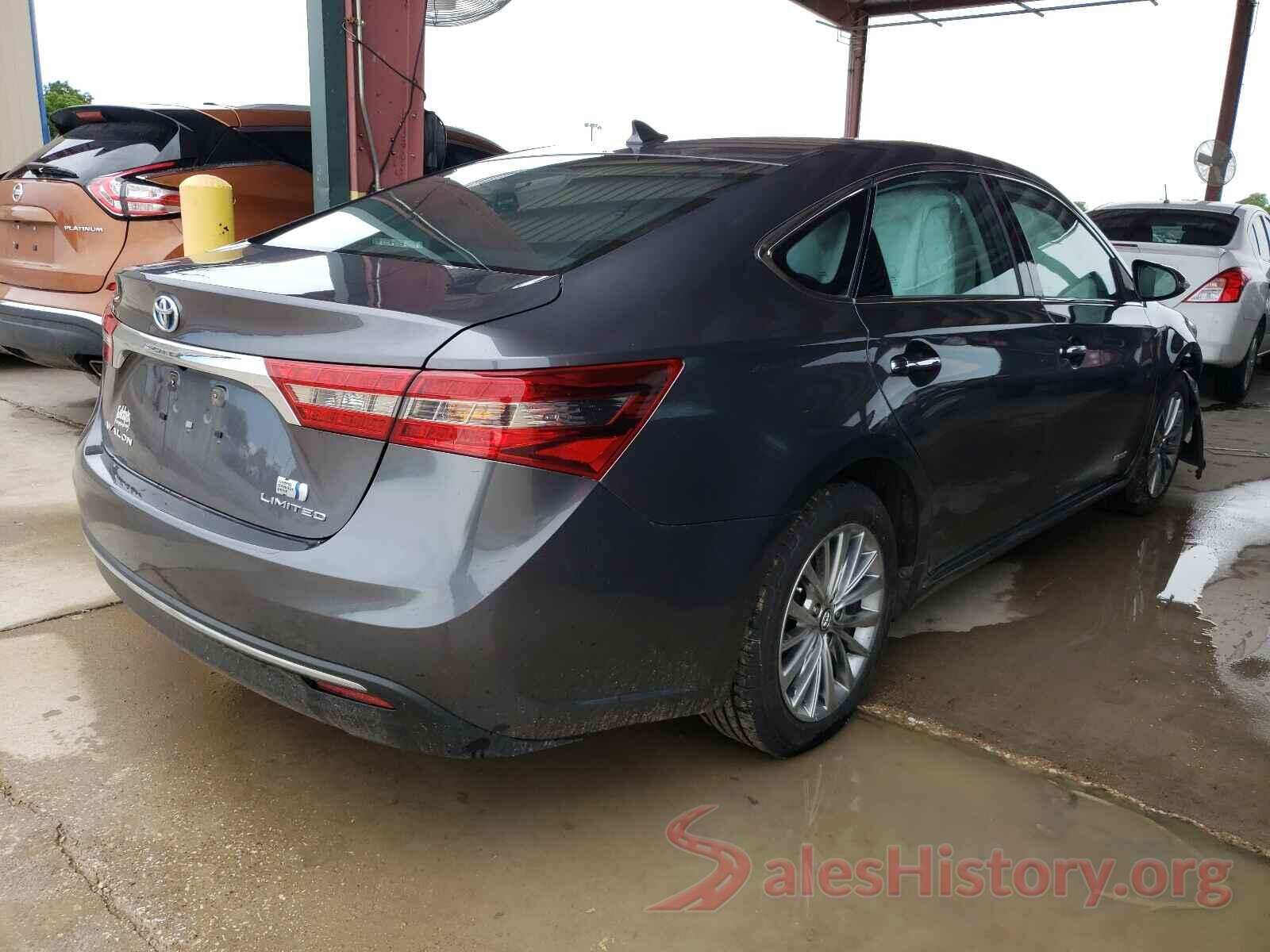 4T1BD1EB2GU053407 2016 TOYOTA AVALON