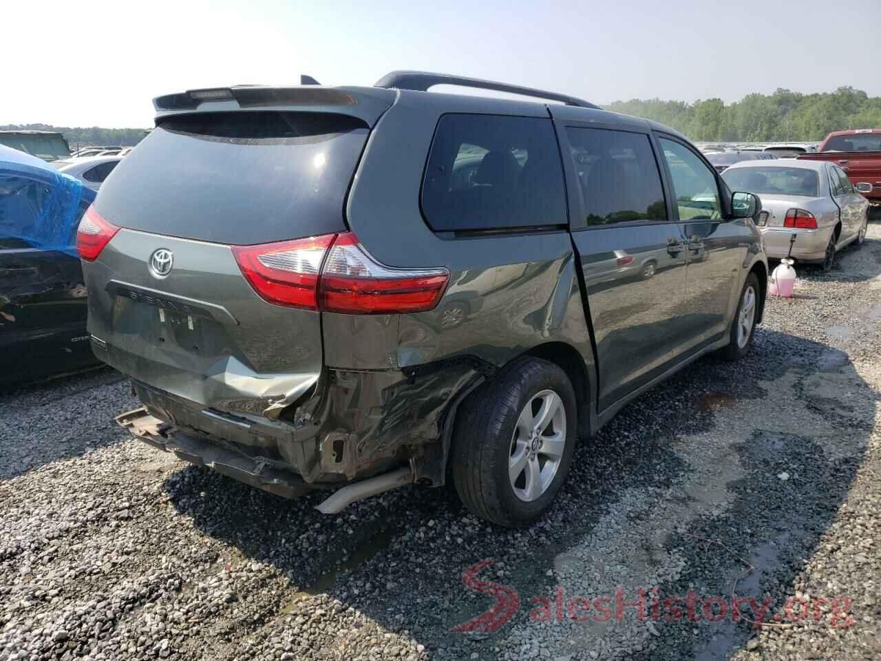 5TDKZ3DC2LS022927 2020 TOYOTA SIENNA