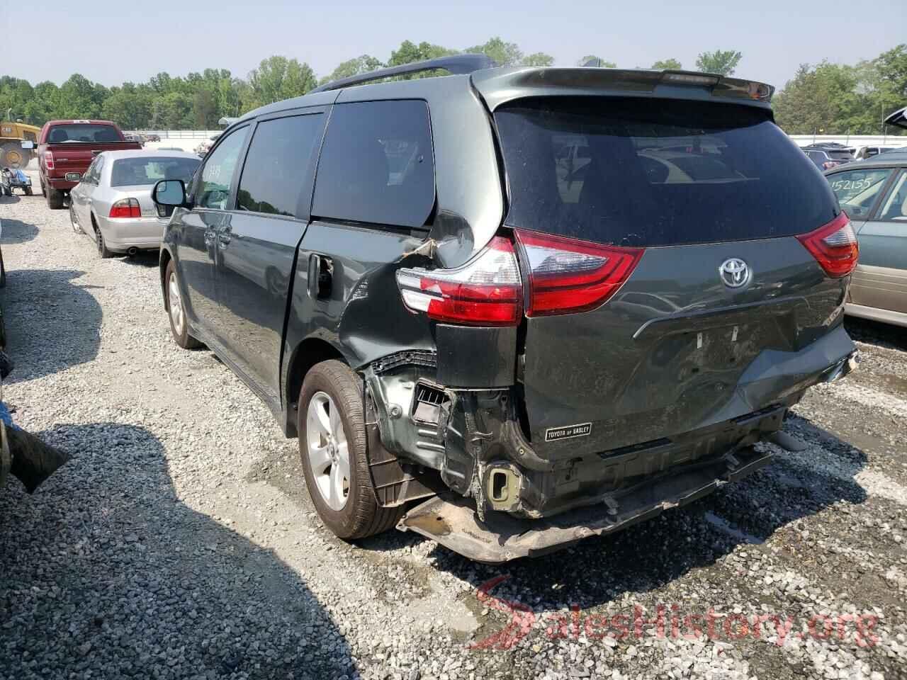 5TDKZ3DC2LS022927 2020 TOYOTA SIENNA