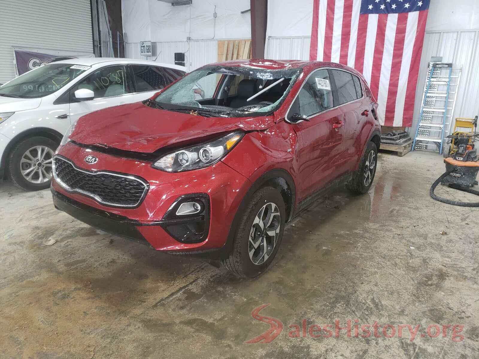 KNDPMCAC9M7911664 2021 KIA SPORTAGE